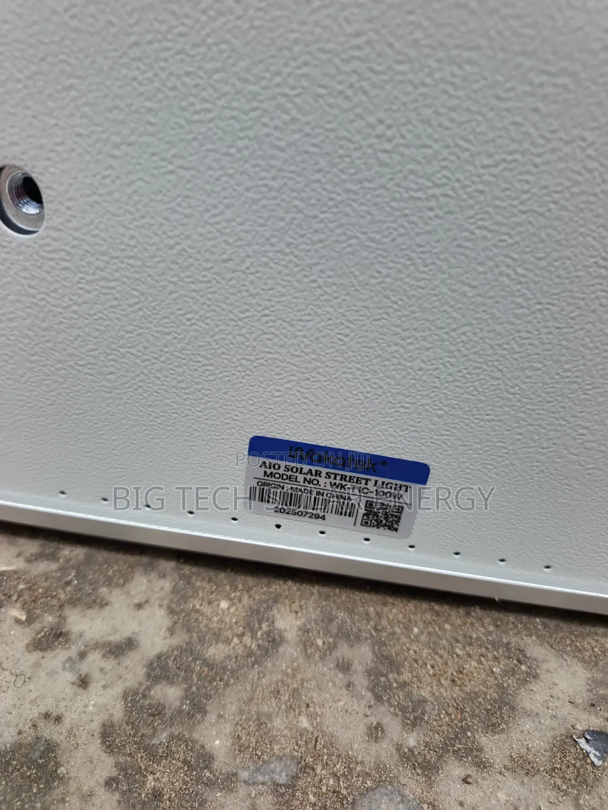 100w Wakatek Solar Street Light 12 Eyes