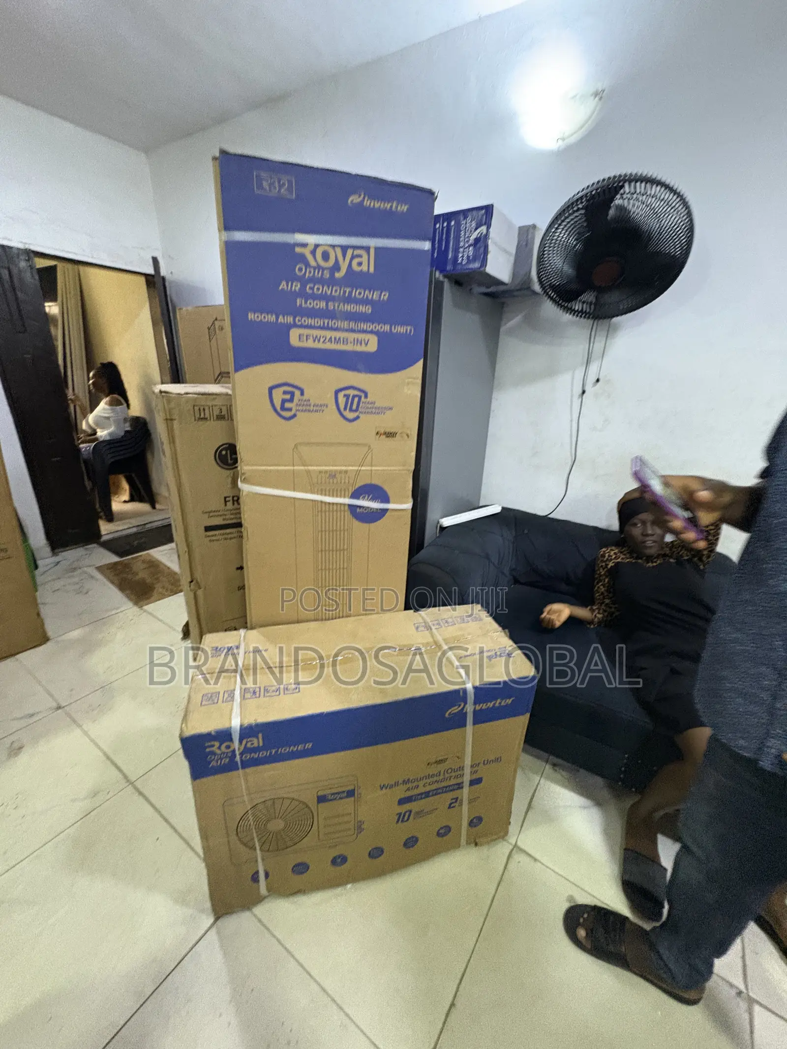 Royal 3 Ton Inverter Floor Standing Cooling Unit