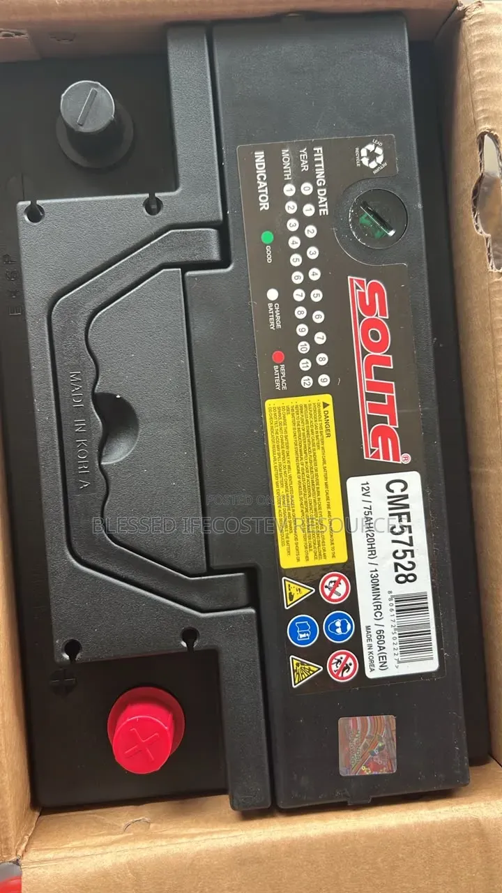 Solite Battery 75ams