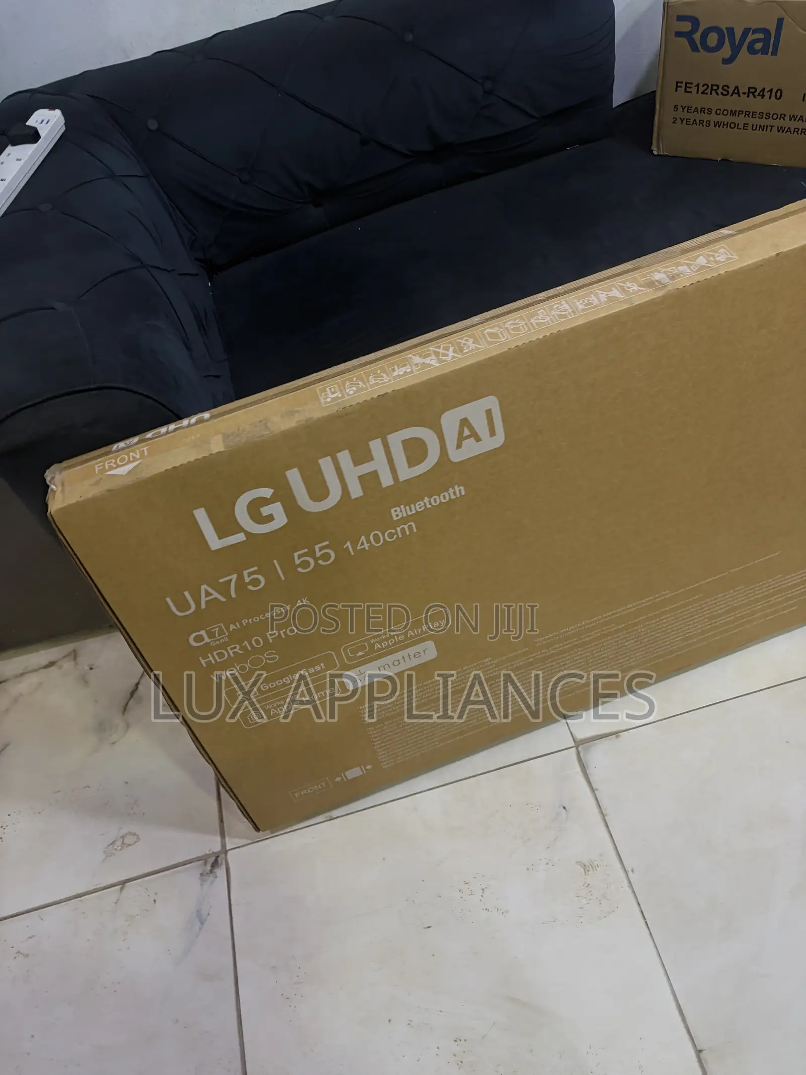 LG 55-Inch UHD Smart TV With 4K Resolution