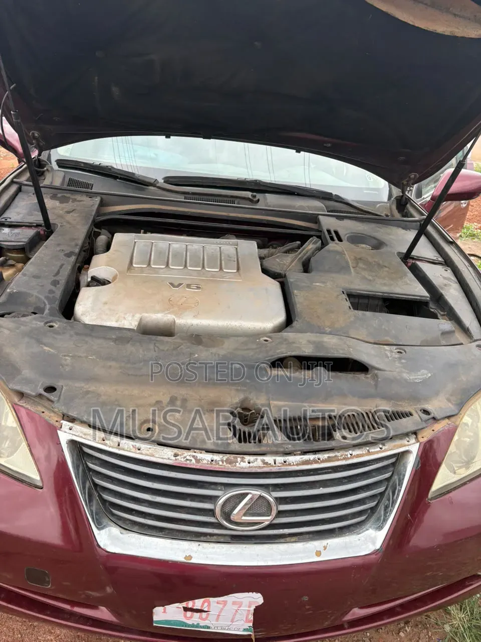 Lexus ES 350 2008 Red