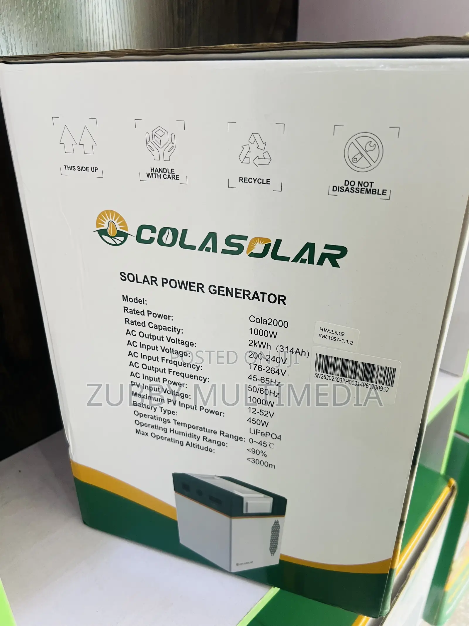 Cola Solar 2000