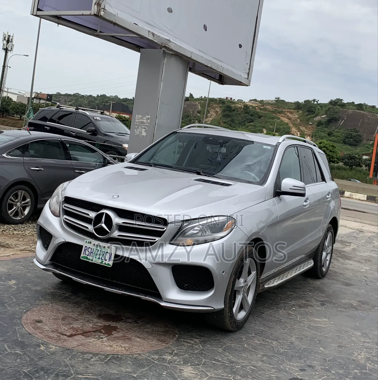Mercedes-Benz GLE-Class 2016 Silver