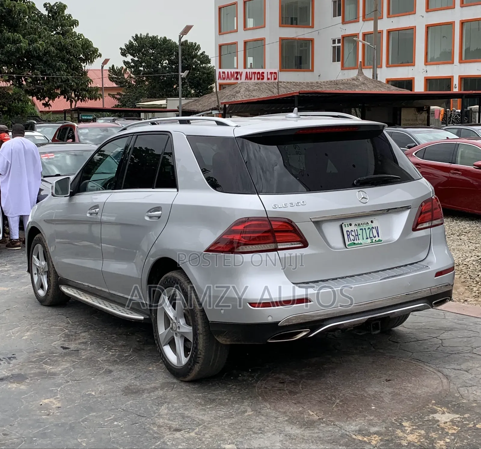 Mercedes-Benz GLE-Class 2016 Silver
