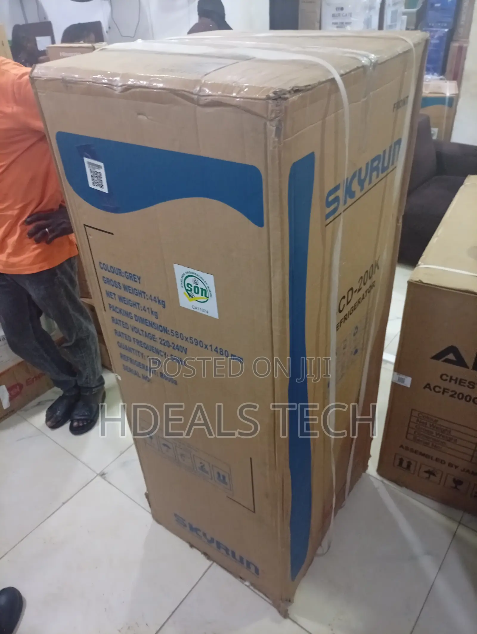 Skyrun BCD-200K Fridge Freezer