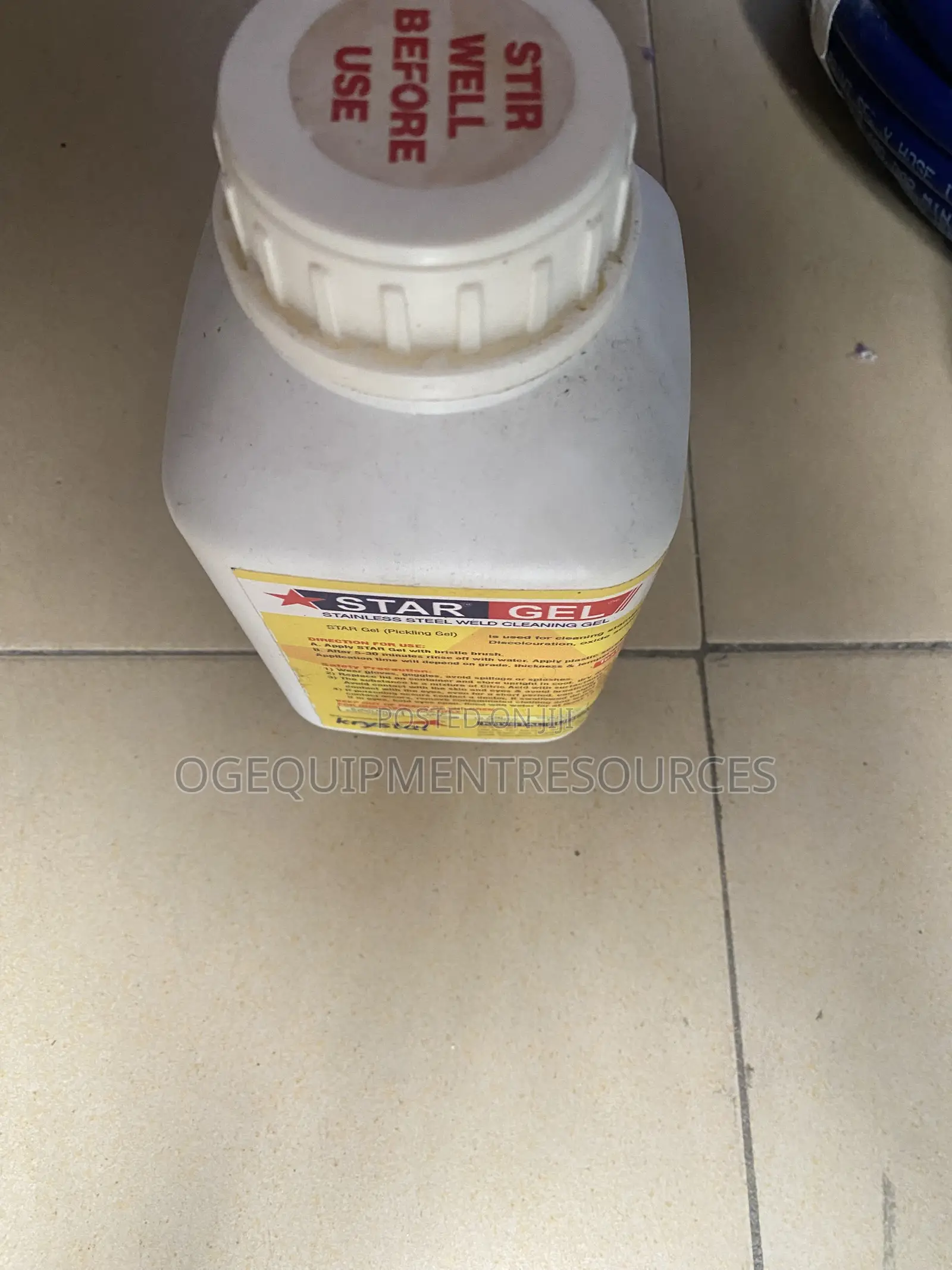 STAR Gel Stainless Steel Weld Cleaning.
