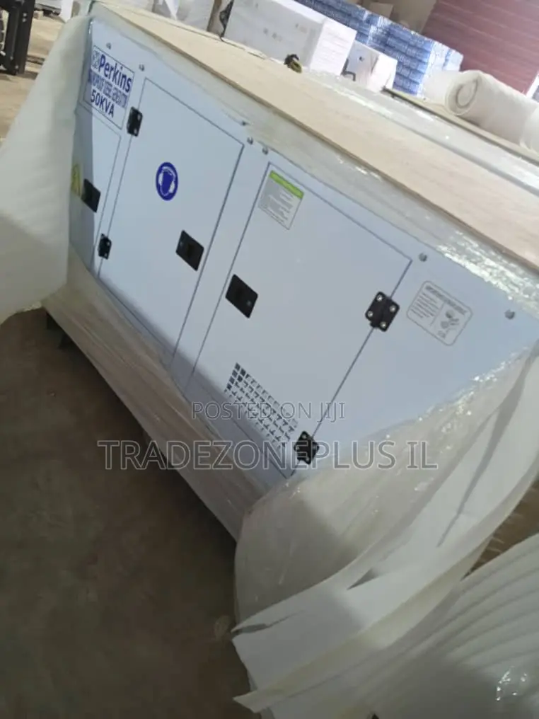 Commercial Perkins 50KVA Diesel Soundproof Gen