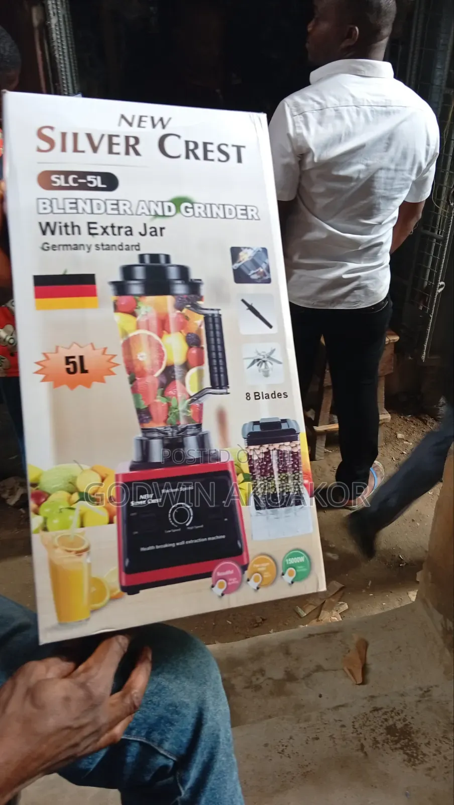 Silver Crest Blender