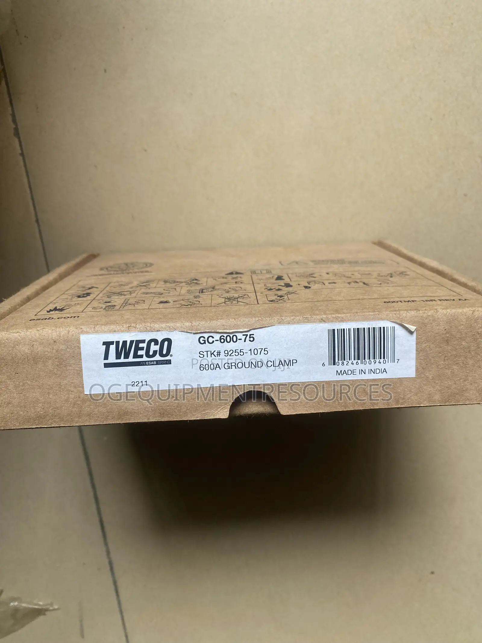 Tweco GC-600-50 Ground Clamp