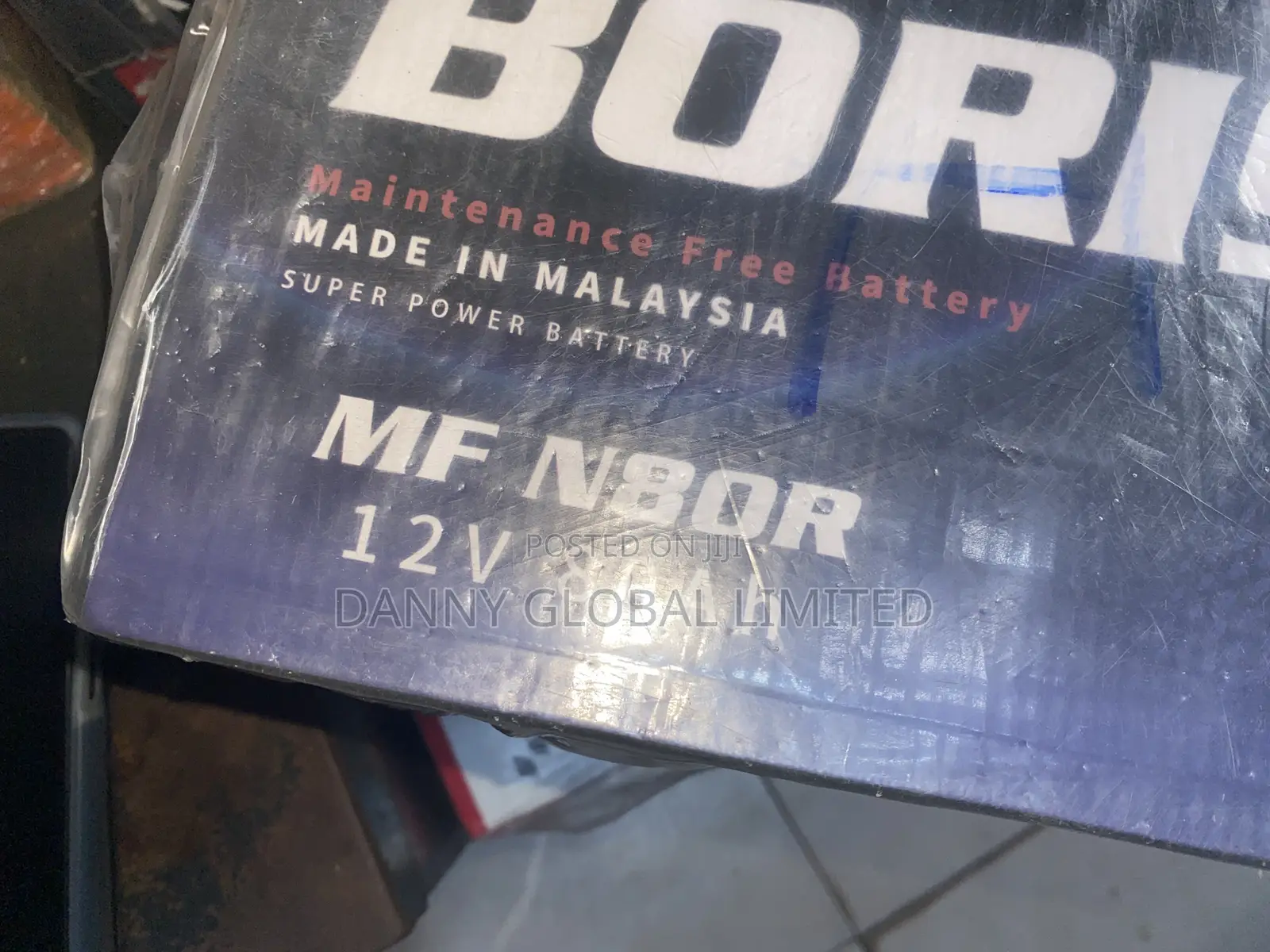 Original Boris Battery 80ah ( Car Battery )