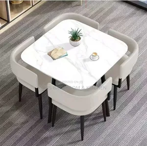 4 Seater Marble Dining Set