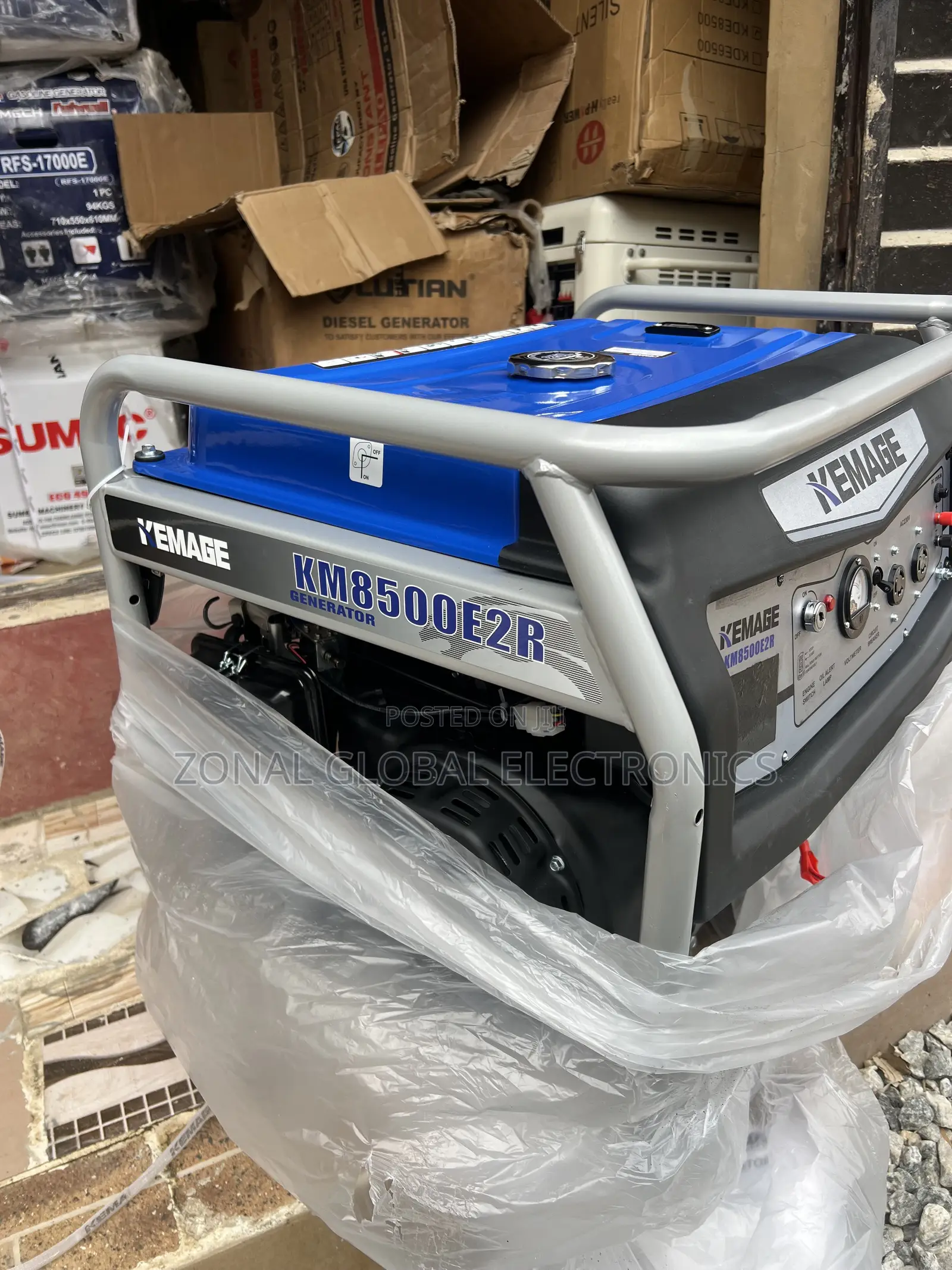 Kemage 8500E2R Generator 8.5kva Remote Control With Key Start