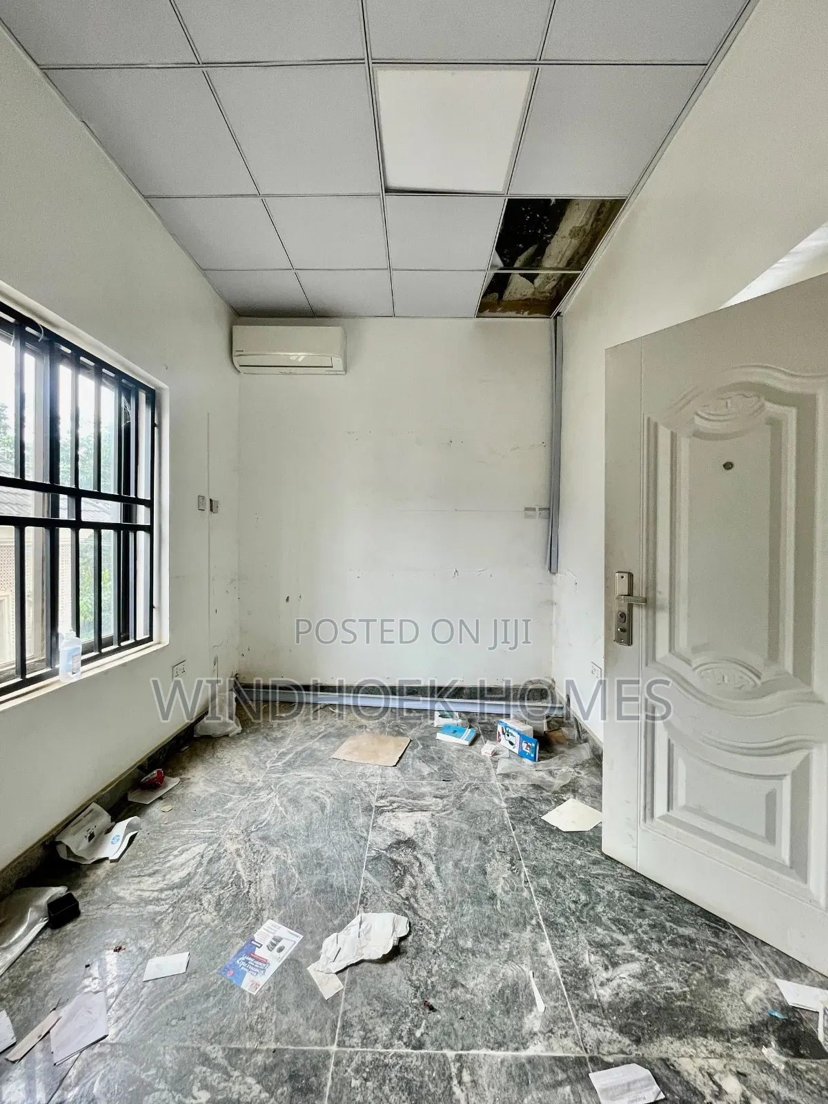 Office Space Measuring 110sqms on the 1st Floor With Two Toilets