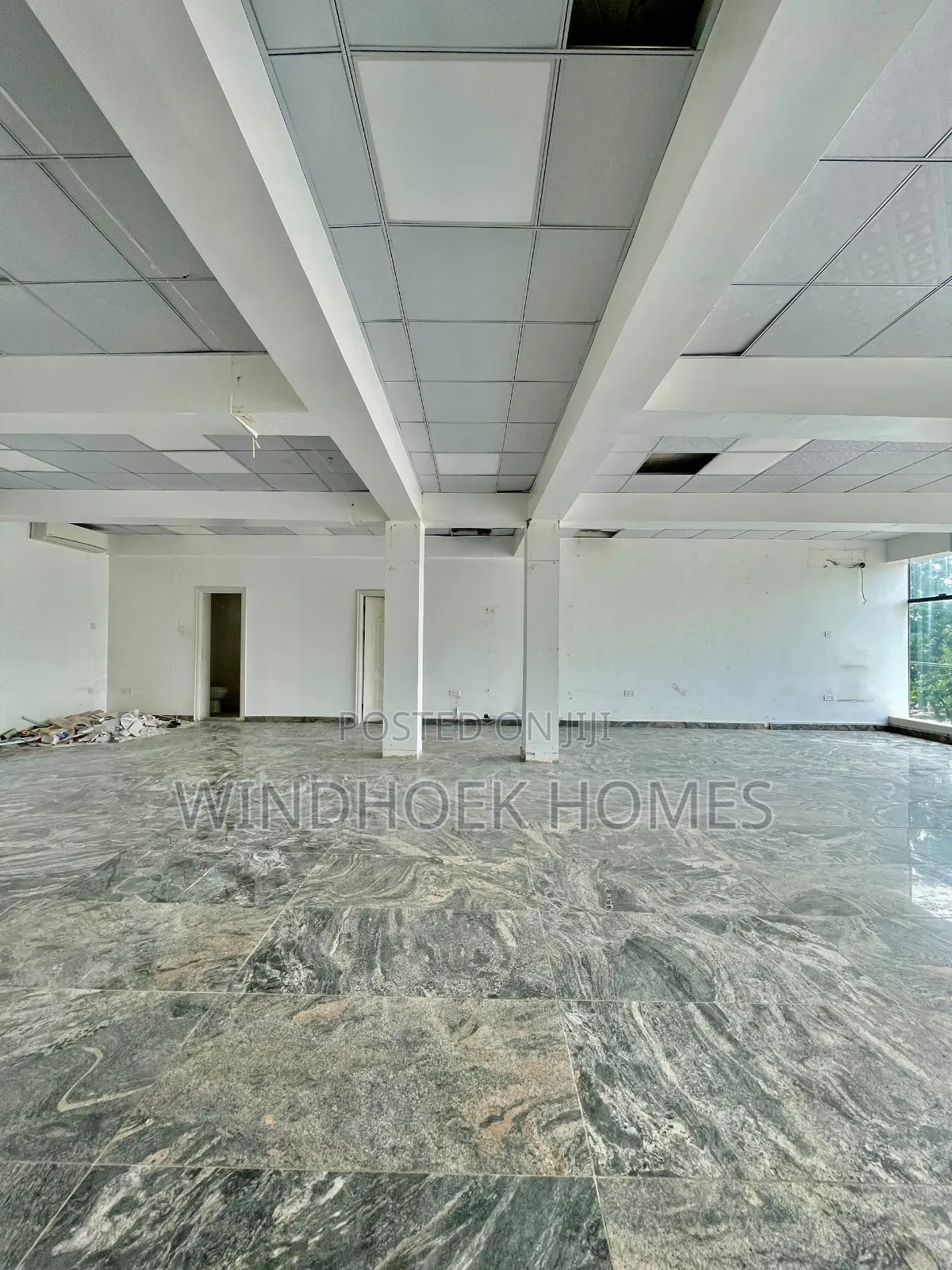 Office Space Measuring 110sqms on the 1st Floor With Two Toilets
