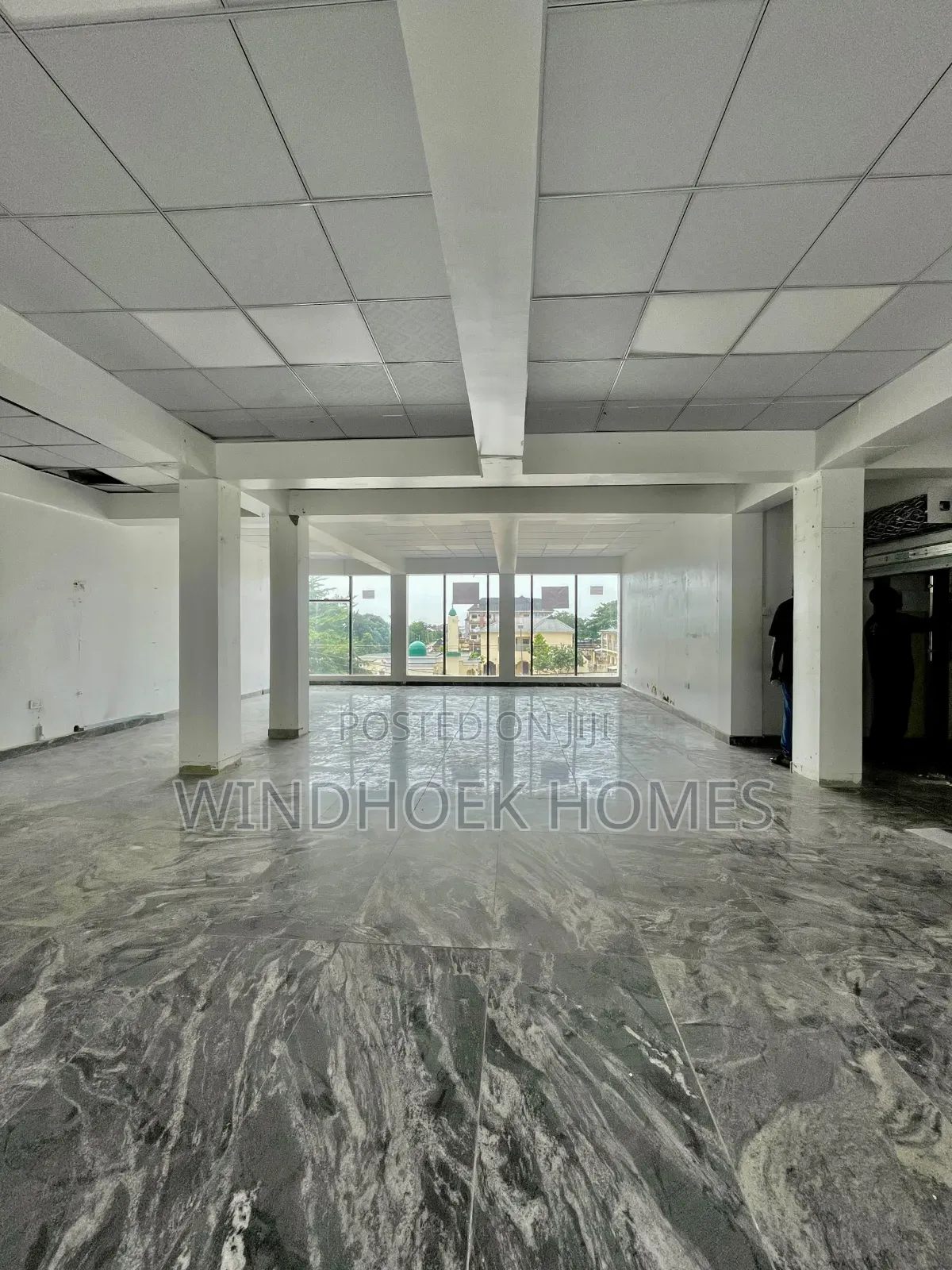 Office Space Measuring 110sqms on the 1st Floor With Two Toilets