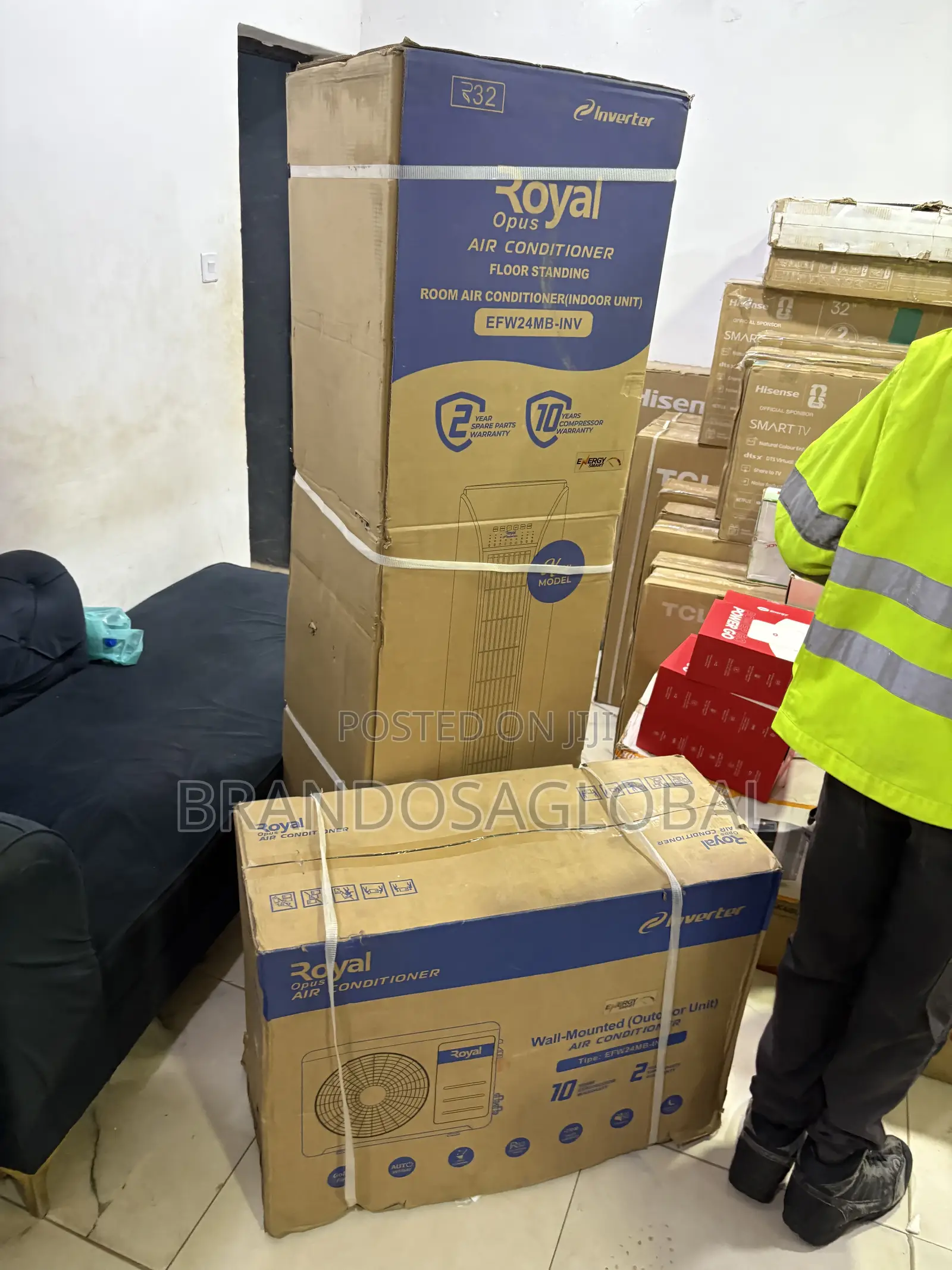 Royal 3 Ton Standing Inverter Cooling Appliance