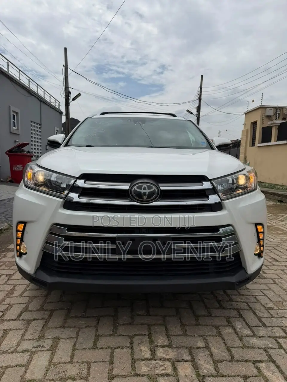 Toyota Highlander Limited Platinum 4x4 V6 (3.5L 6cyl 8A) 2017 White