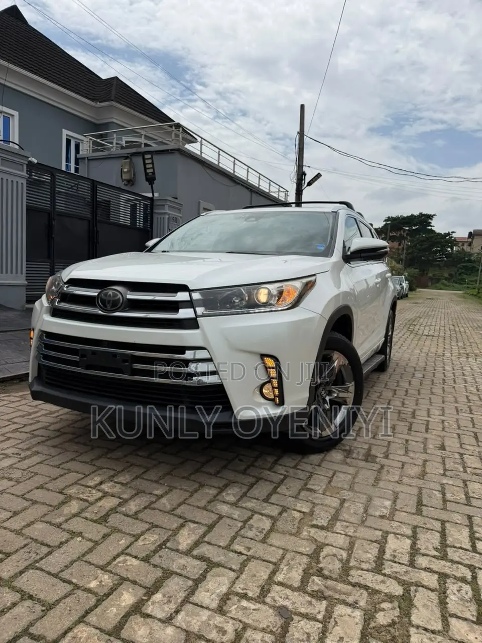 Toyota Highlander Limited Platinum 4x4 V6 (3.5L 6cyl 8A) 2017 White
