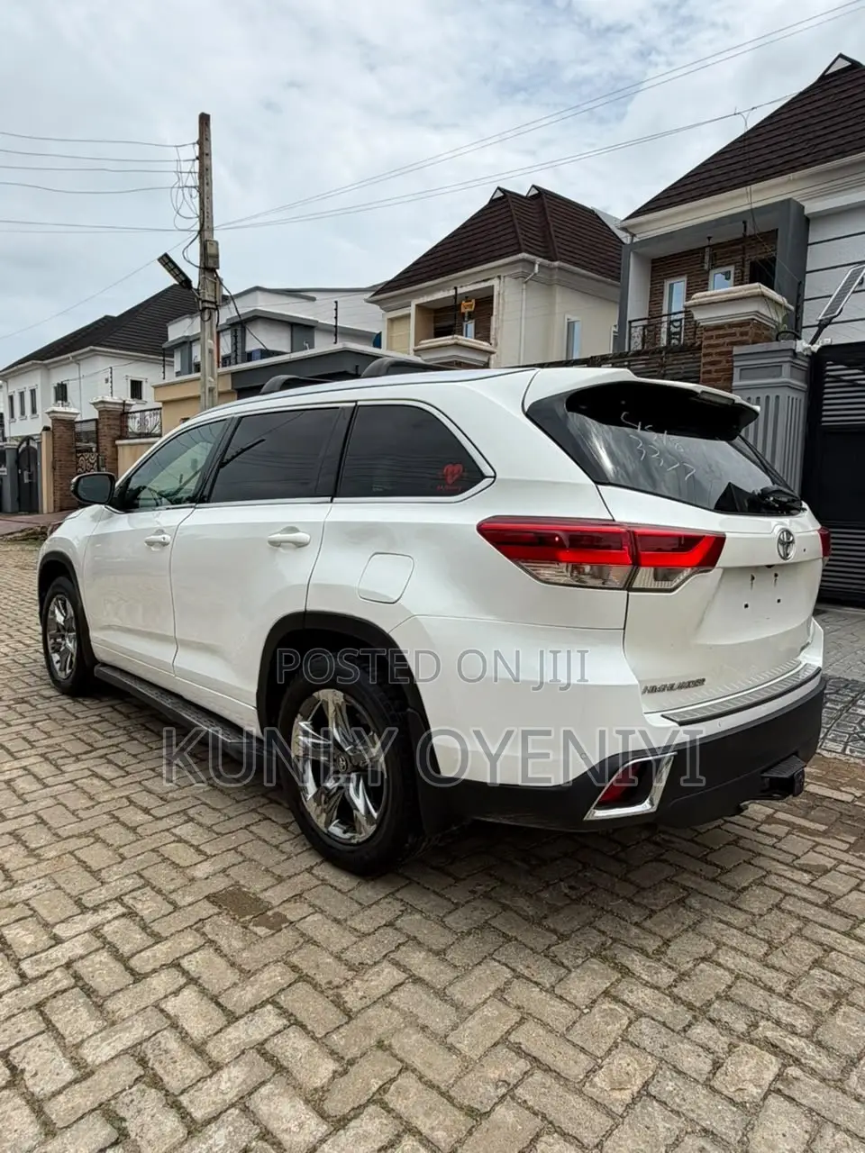 Toyota Highlander Limited Platinum 4x4 V6 (3.5L 6cyl 8A) 2017 White