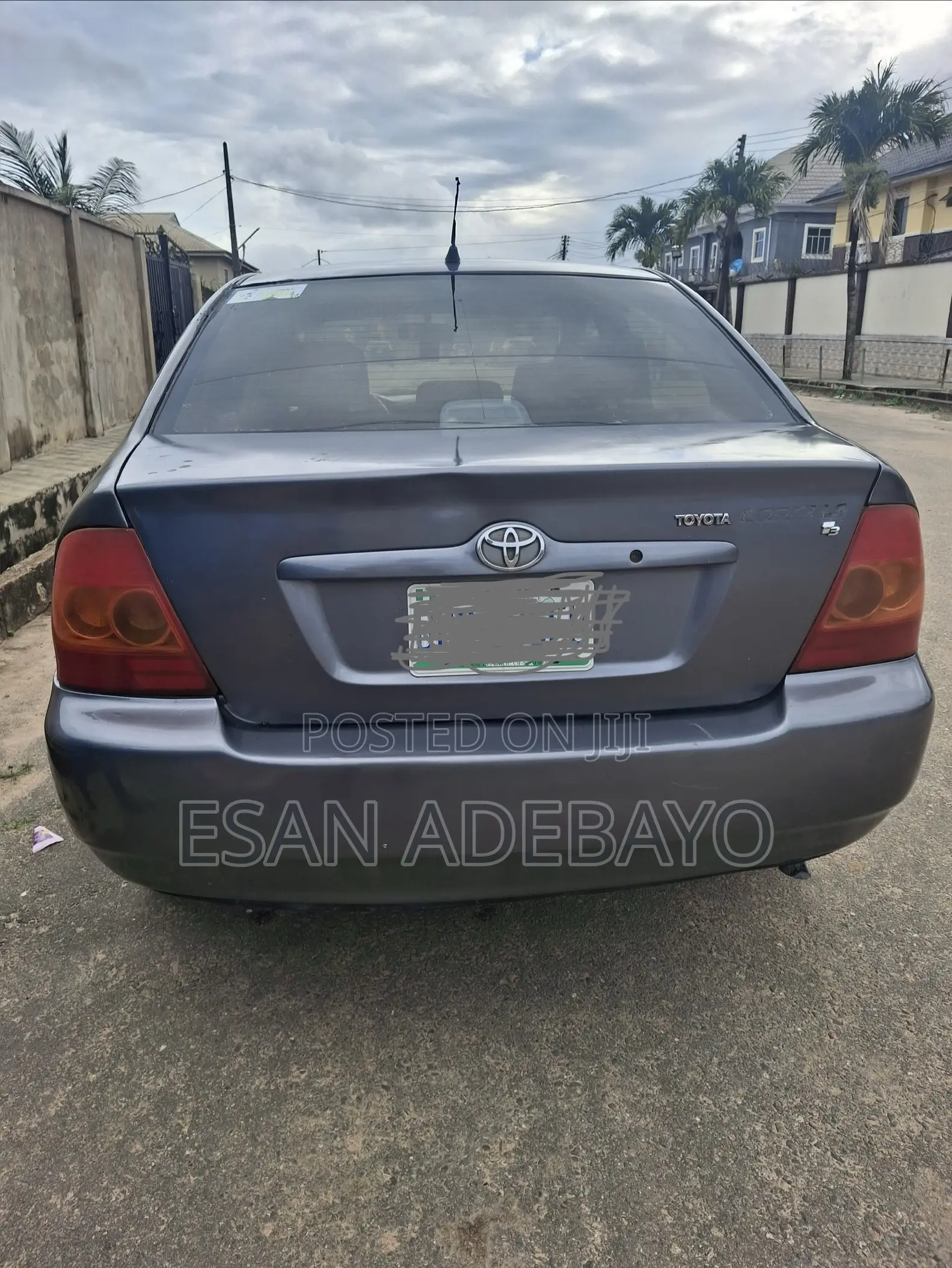 Toyota Corolla 2001 Gray