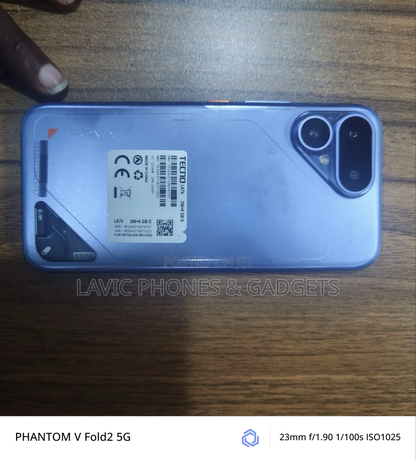 New Tecno Pova Curve 2 256 GB Purple