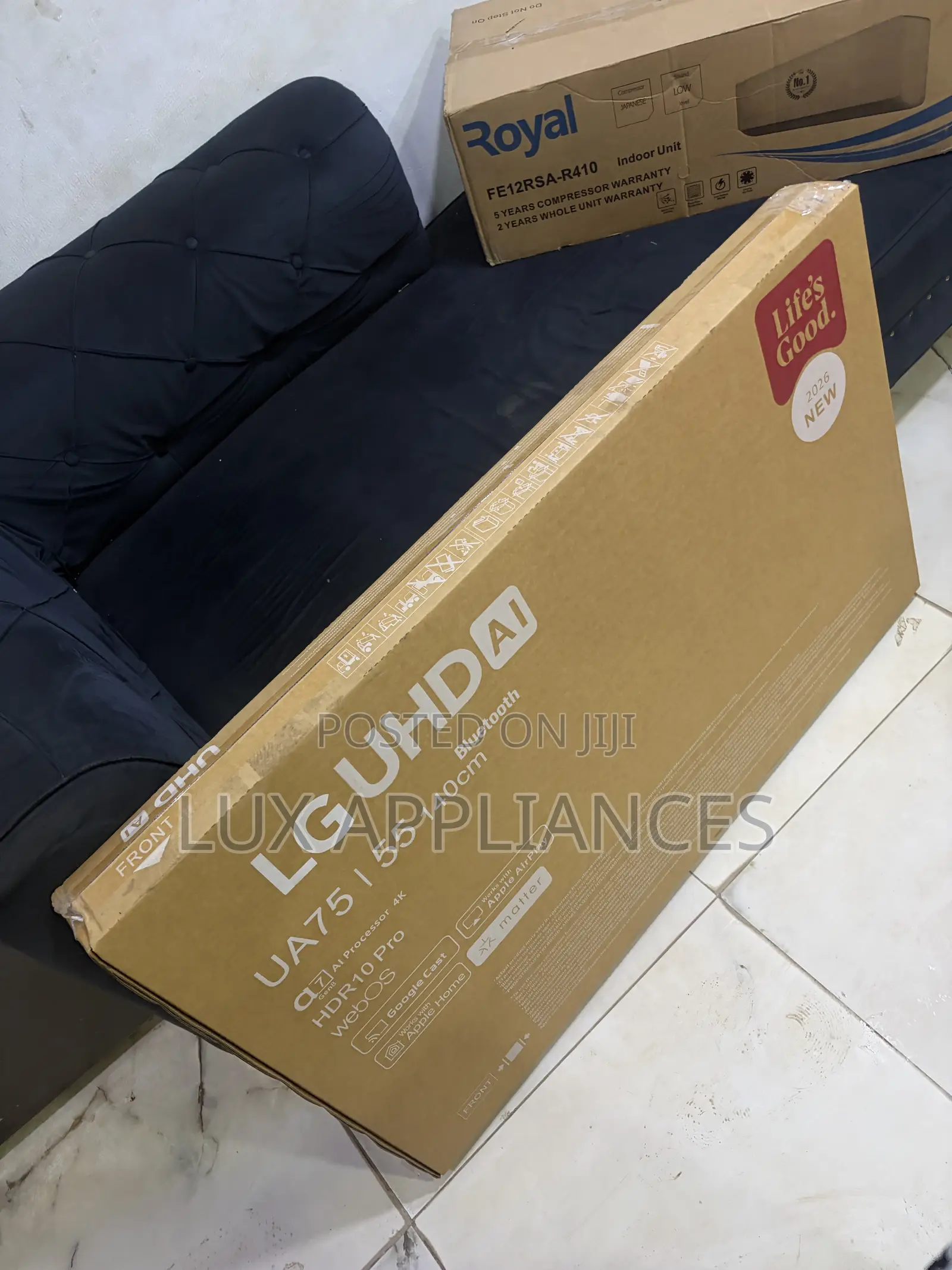 LG 55 Inch Smart TV UA75 – Stunning 4K Entertainment at Home