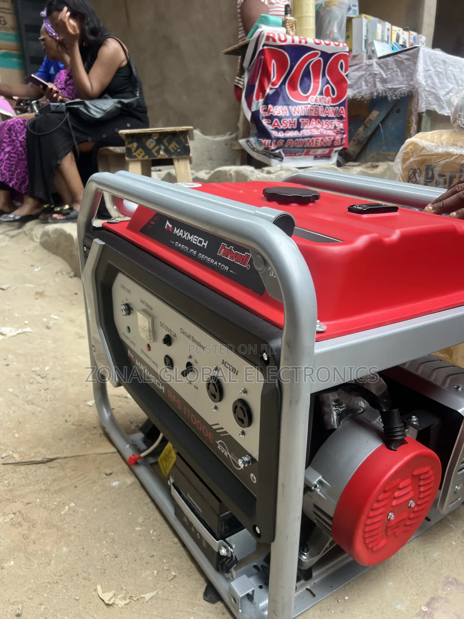 Maxmech RFS-17000et 15kva Generator