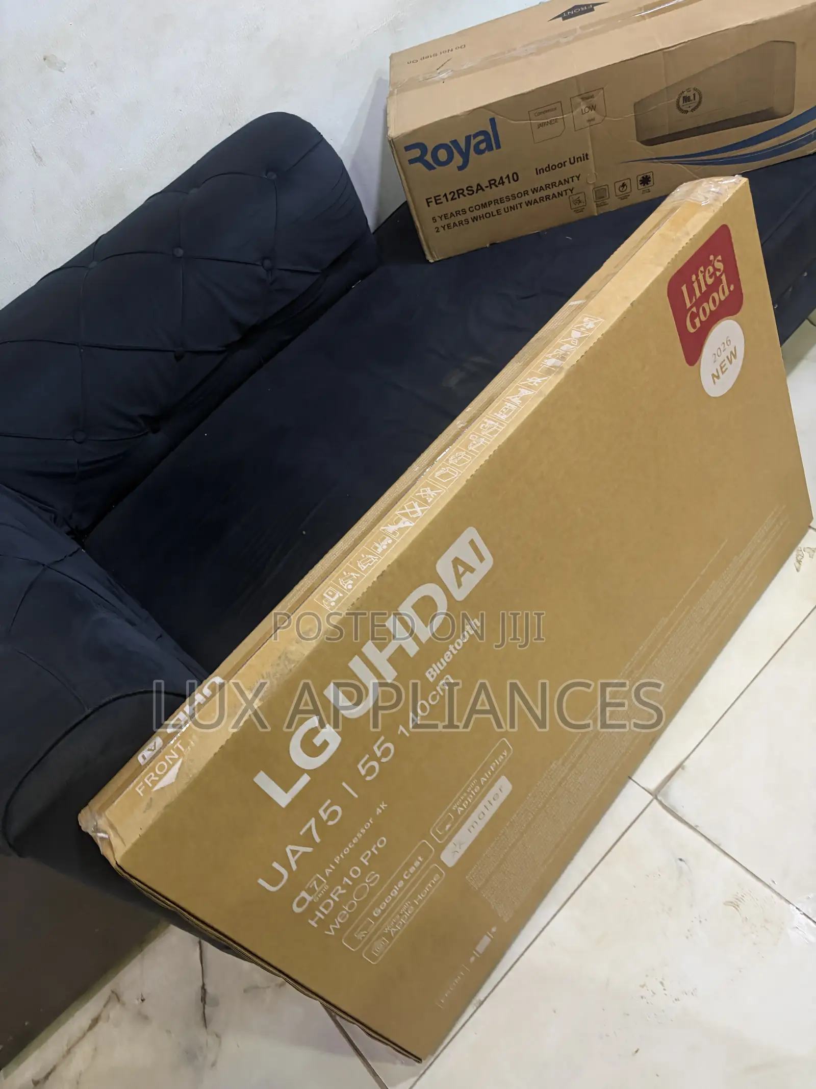 LG 55 Inch Smart TV UA75 – Stunning 4K Entertainment at Home
