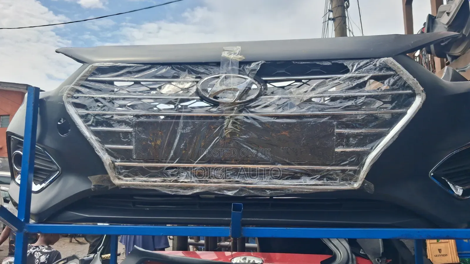 Complete Front Bumper Hyundai Accent/2018