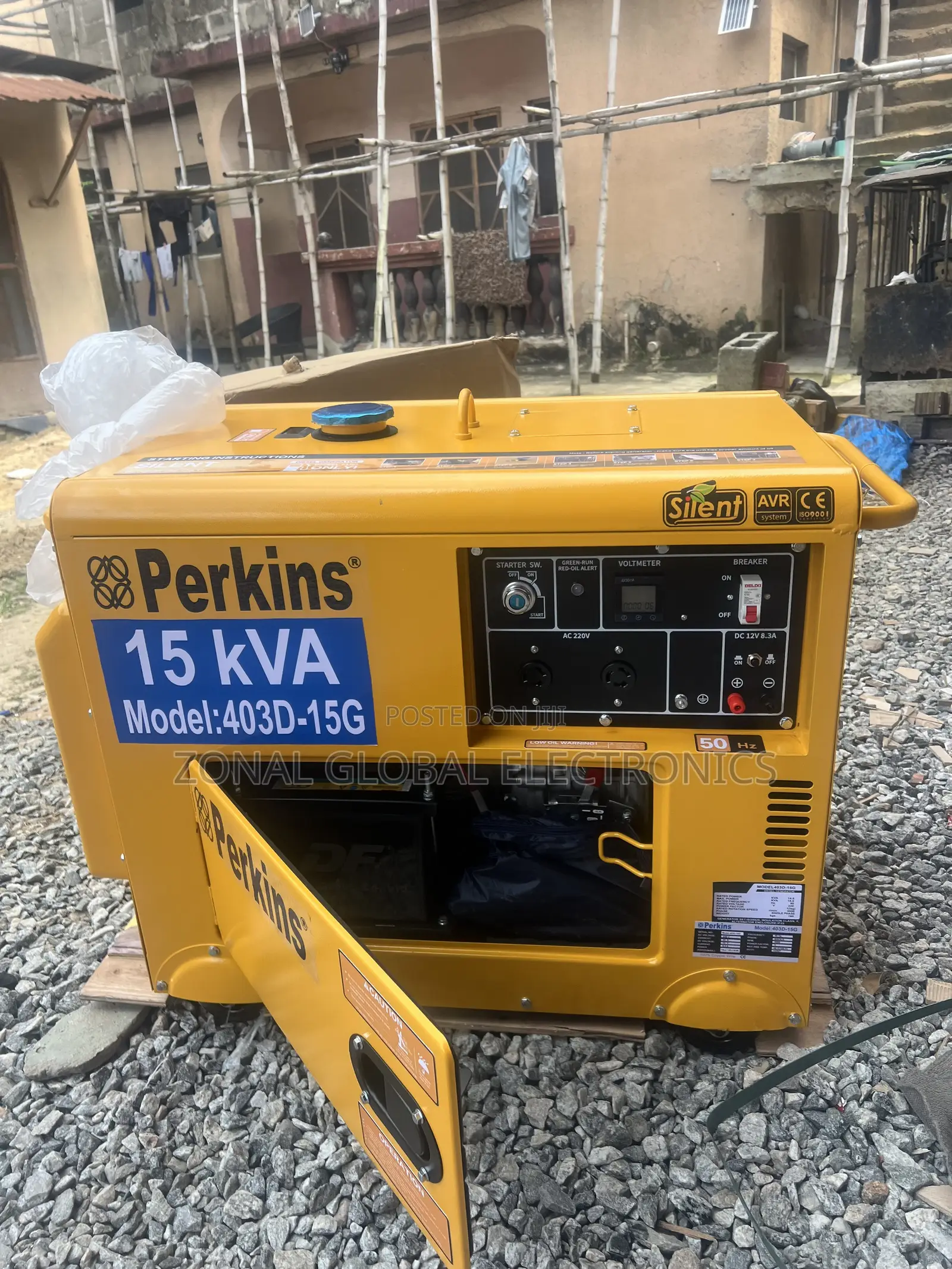 Perkins 15KVA Silent Diesel Generator
