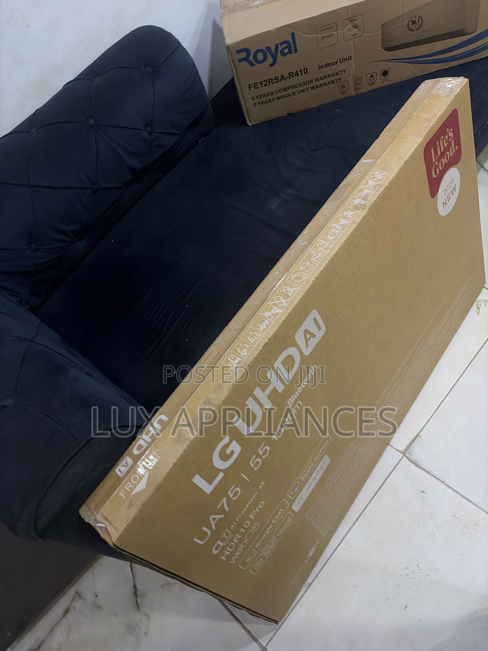 LG UA75 55 Inch 4K Smart TV – Powerful Picture and Smart Features
