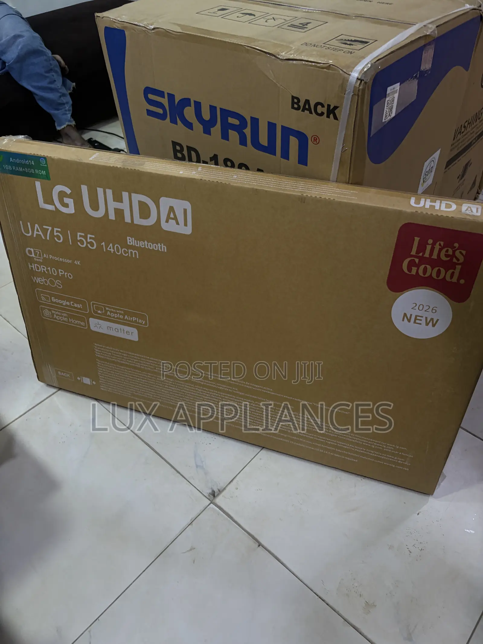 LG UA75 55 Inch 4K TV – Designed for Next-Level Entertainment