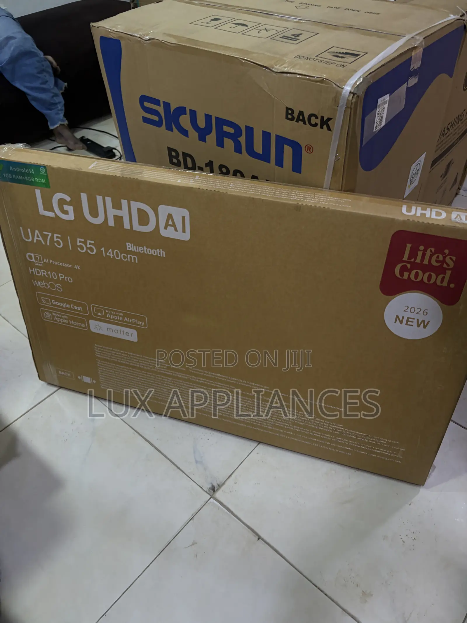 LG UA75 55 Inch 4K TV – Designed for Next-Level Entertainment