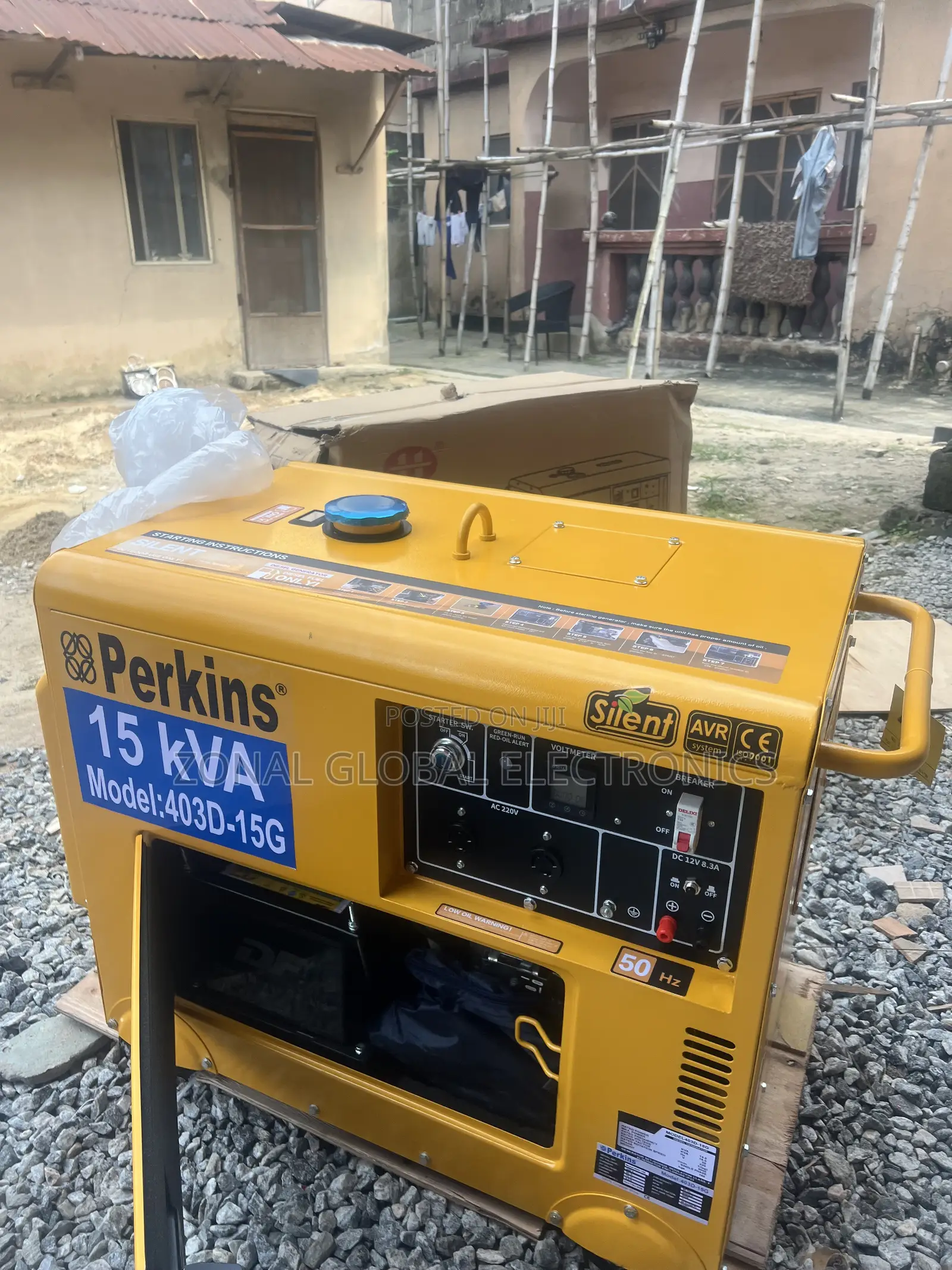Perkins 15KVA Silent Diesel Generator