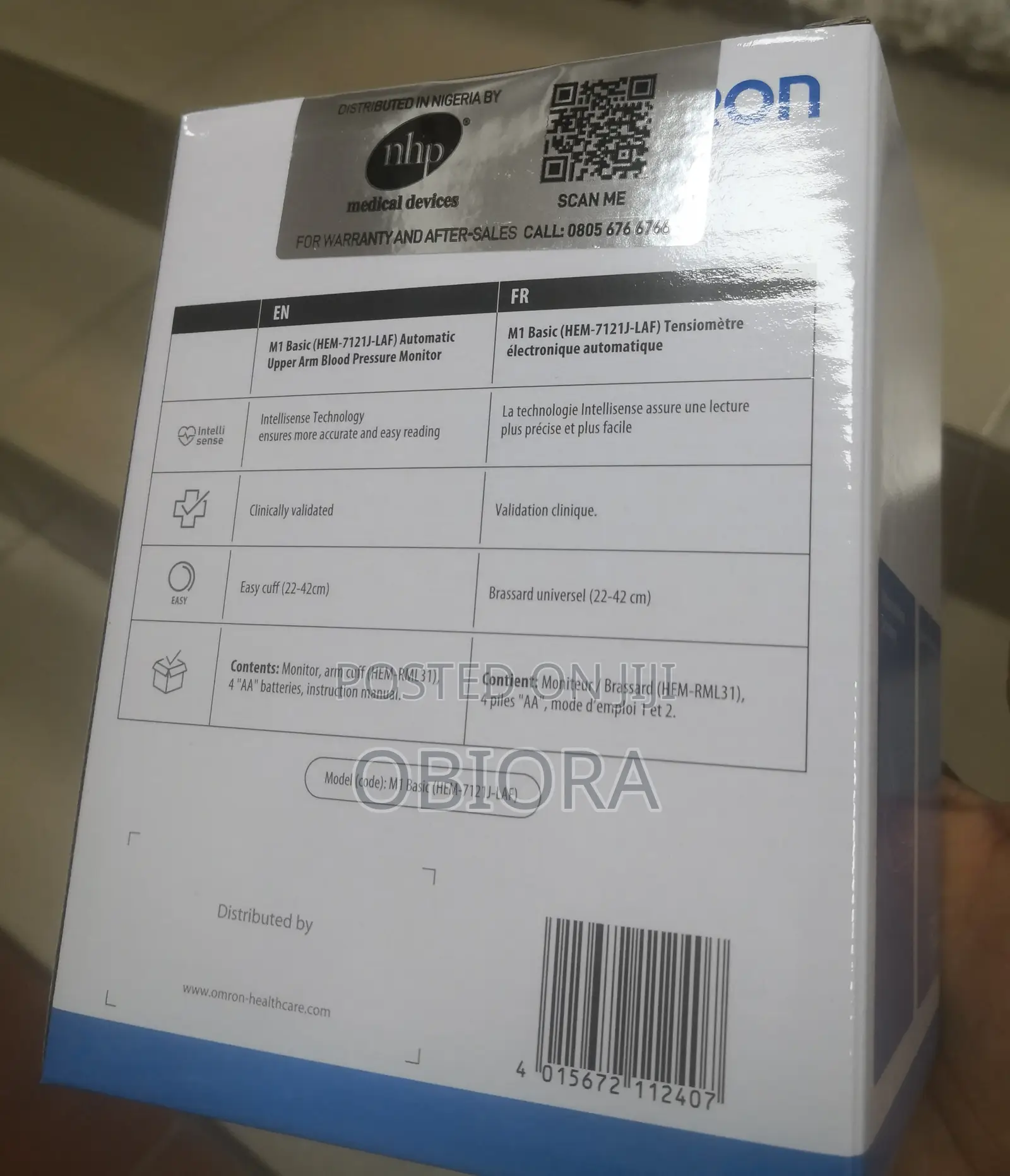 Omron M1 Basic Blood Pressure Monitor