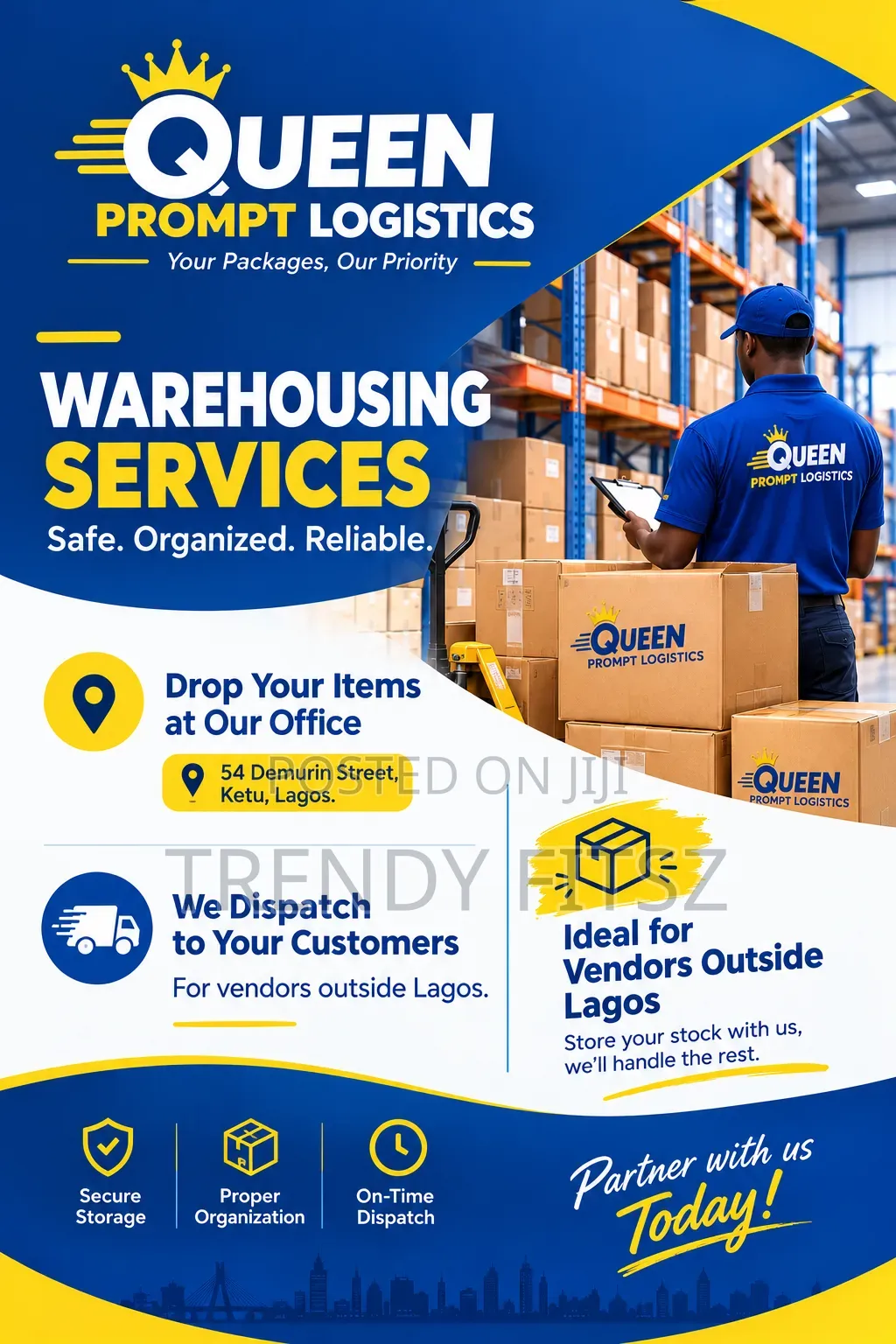 Warehousing & Storage Services in Lagos | Queen Prompt Logistics