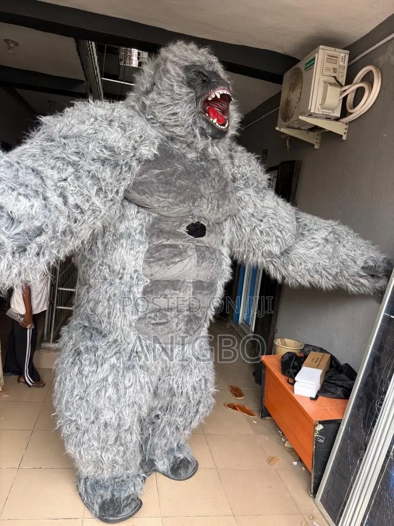 Gorilla Mascot Available for Rent