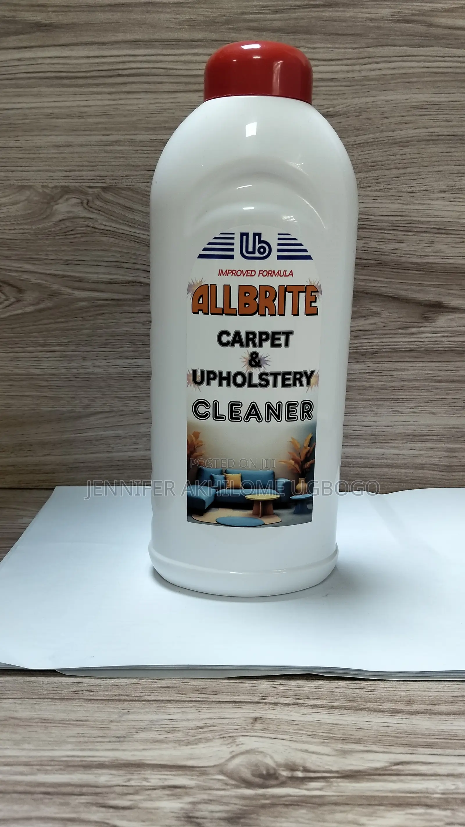 Carpet and Upholstery Cleaner 1ltr X12pcs