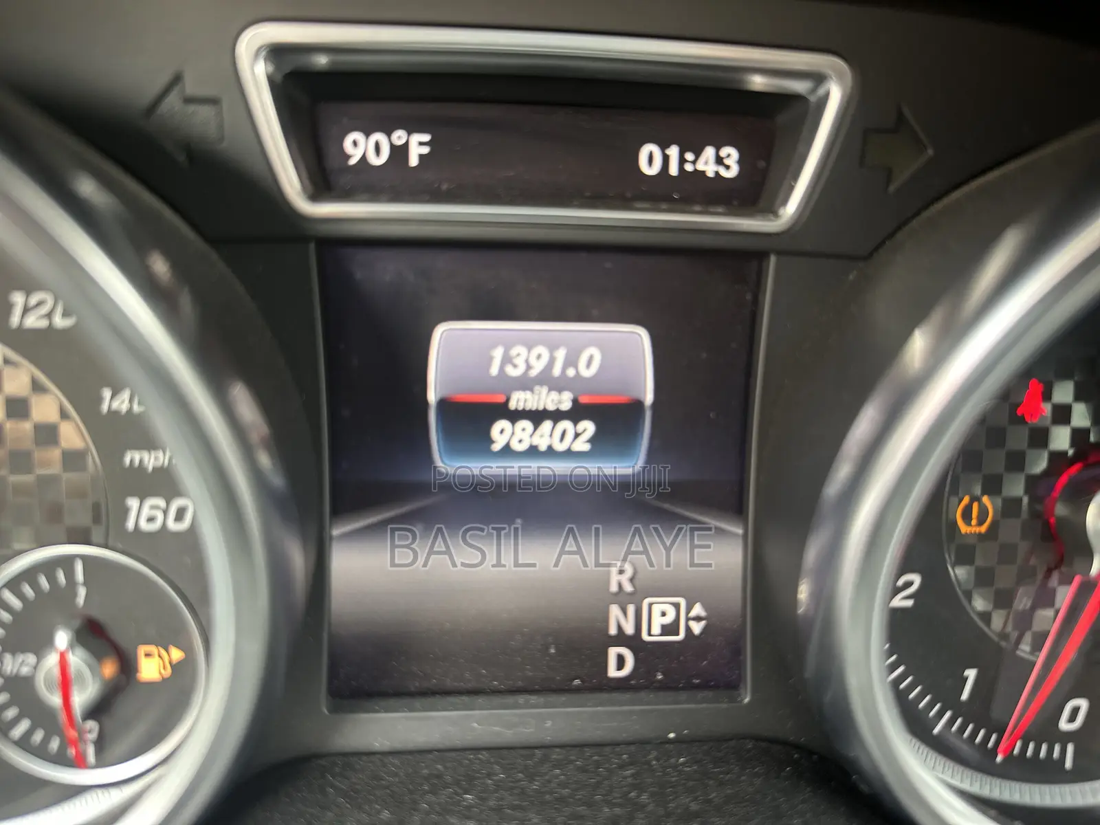Mercedes-Benz GLE-Class 2016 Black