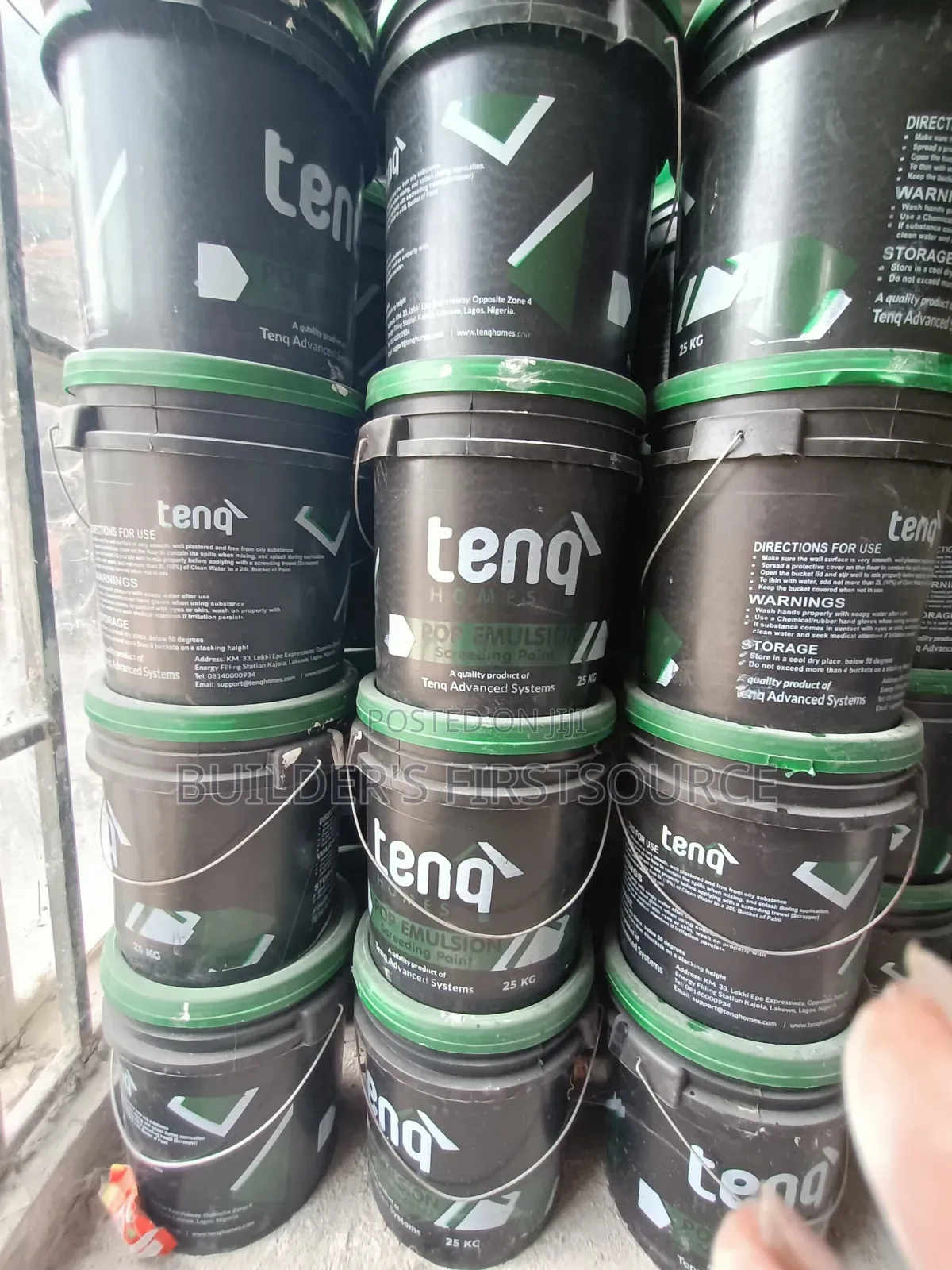 25kg Tenq Pop Emulsion Screeding Paint