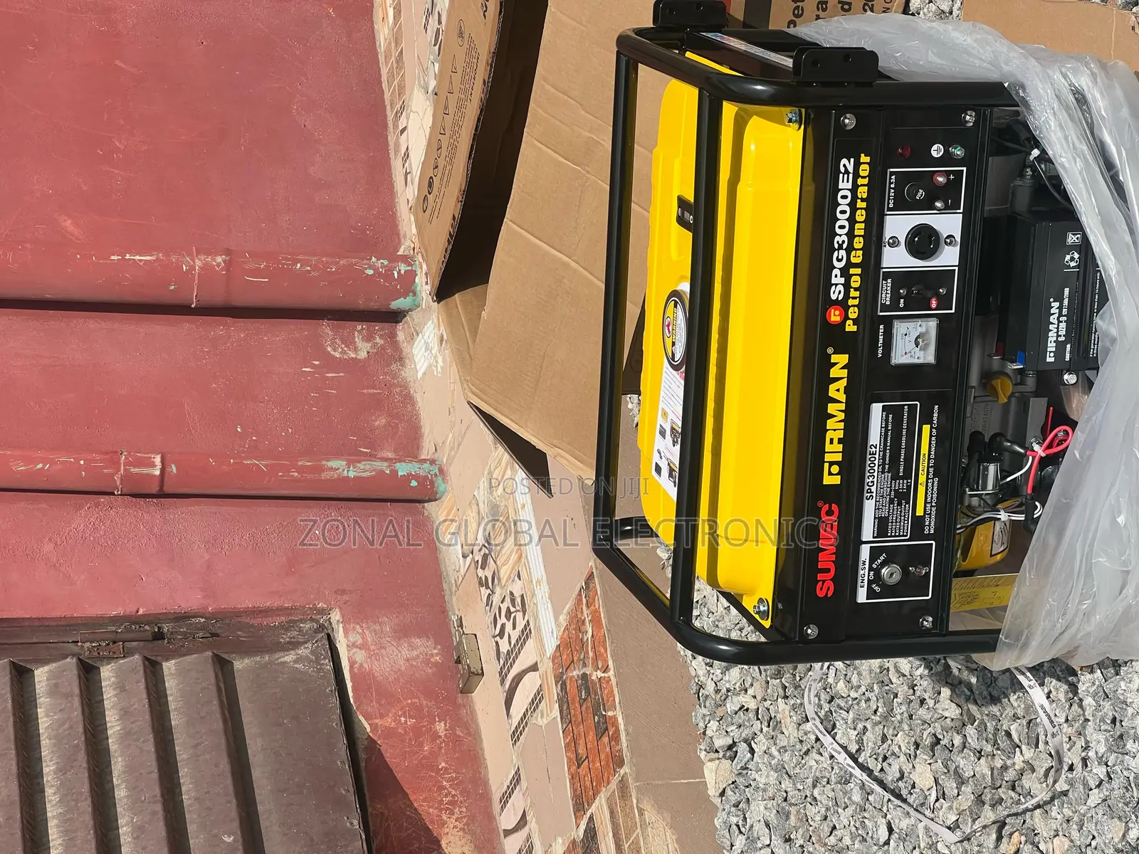 Sumec Firman Spg400 Key Starter 4.5kva 100% Copper Coil