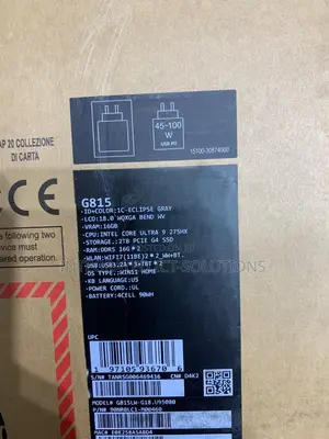 New Laptop Asus 32GB Intel Core Ultra 9 SSD 2T