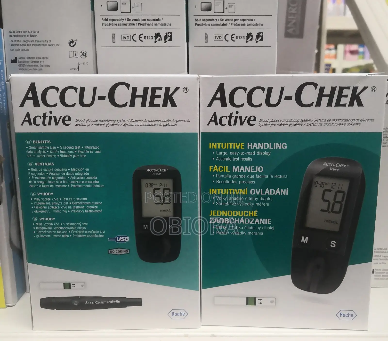 Accu-Chek Active Blood Glucose Monitor
