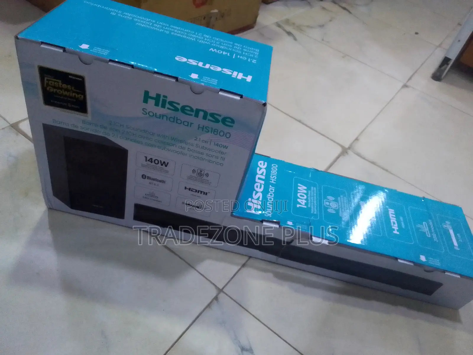 Hisense 140W Audio Soundbar – Great Home Entertainment