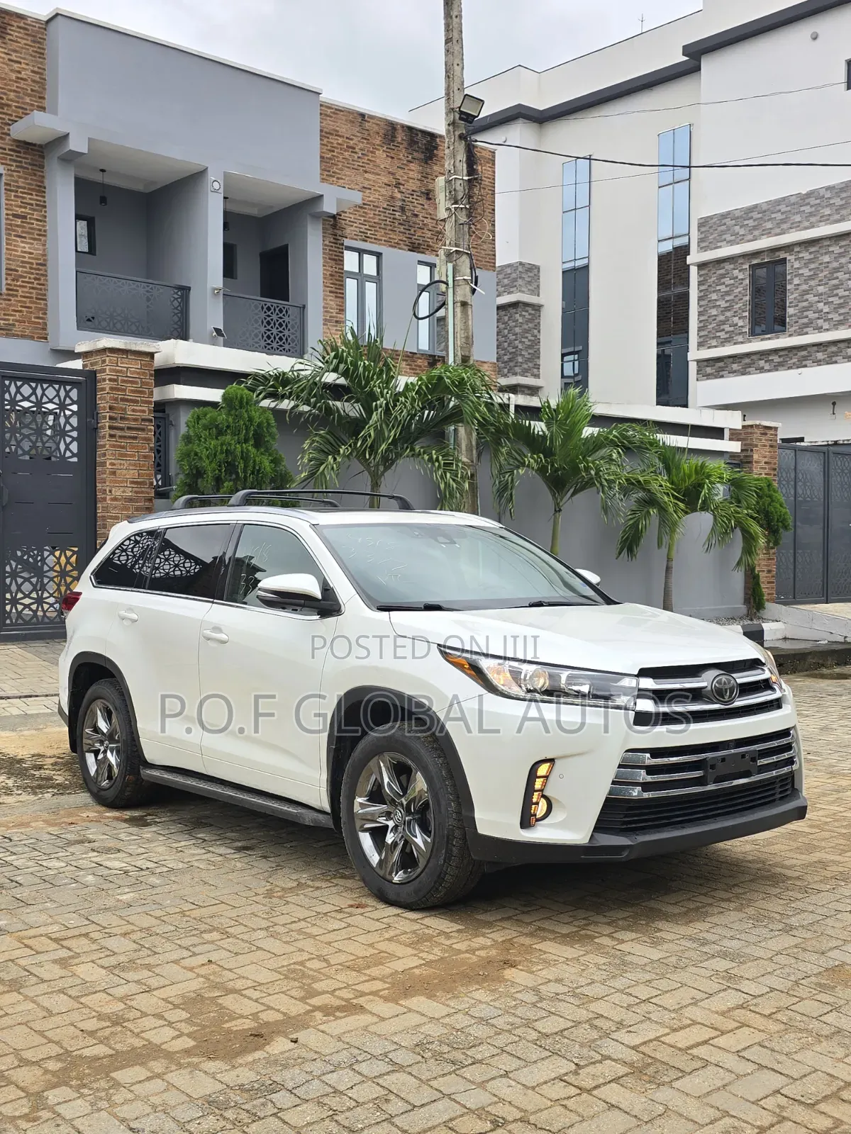Toyota Highlander Limited Platinum 4x4 V6 (3.5L 6cyl 8A) 2017 White