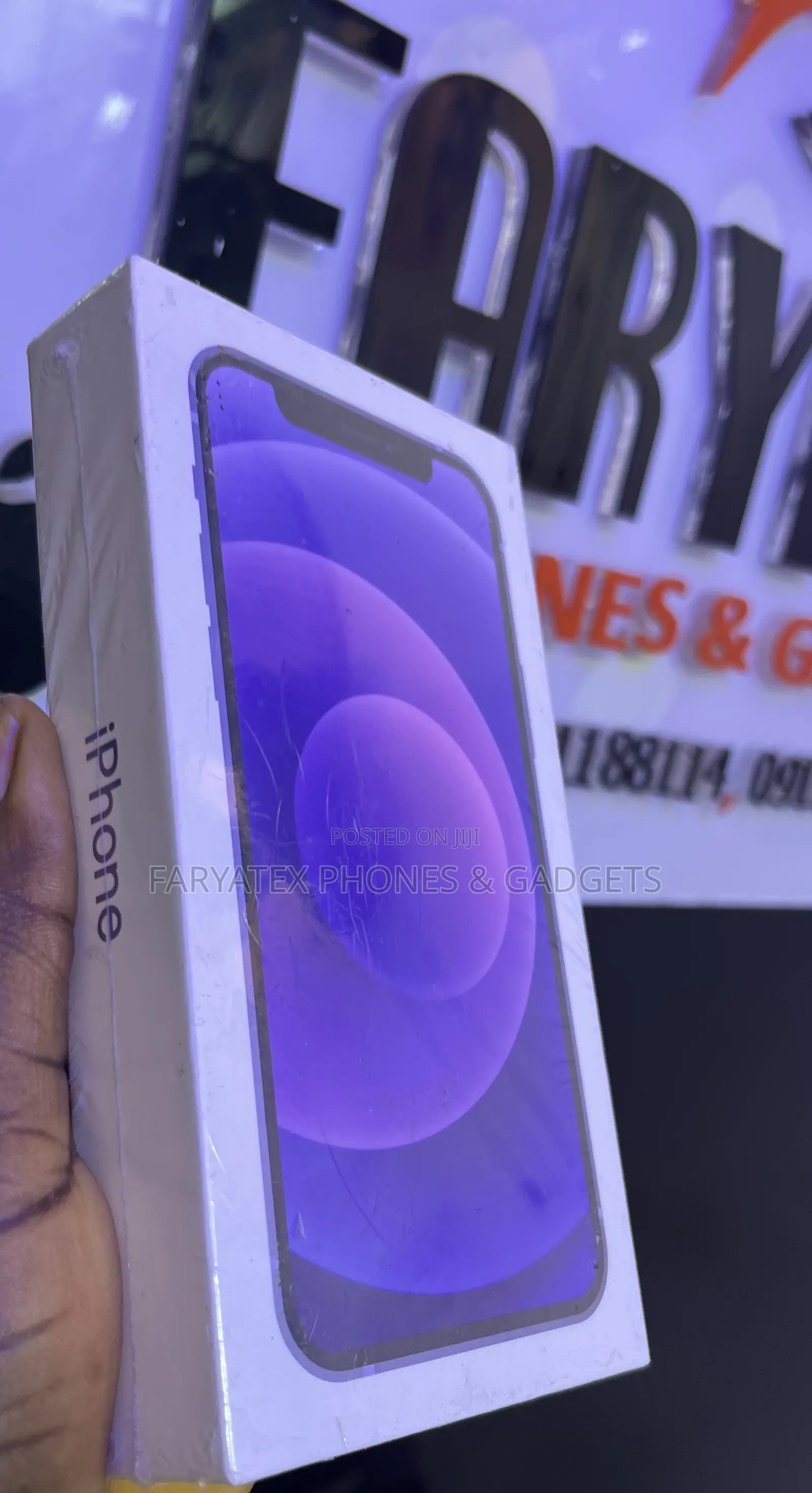 New Apple iPhone 12 128 GB Purple