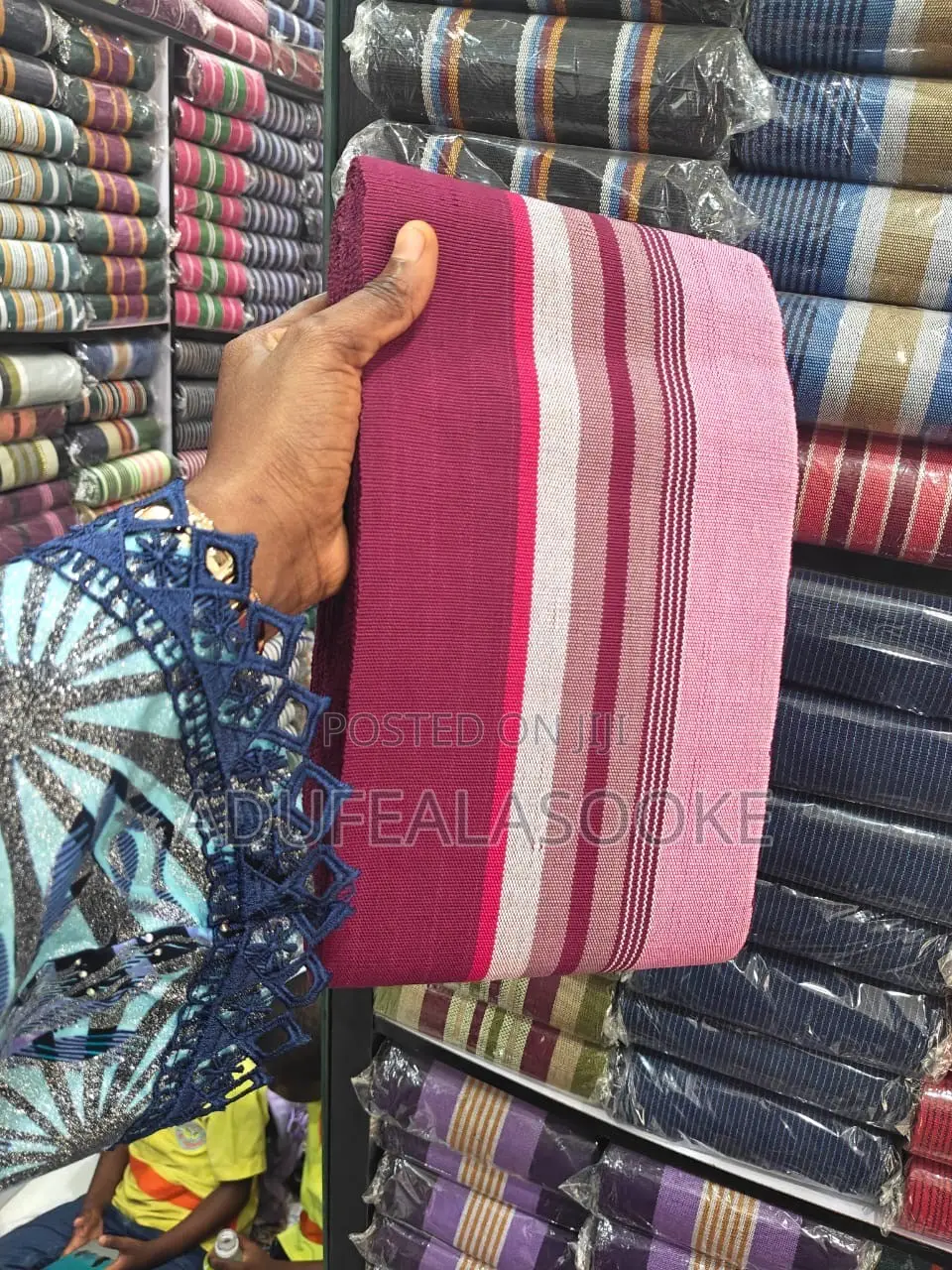 Beautiful and Colorful Asooke