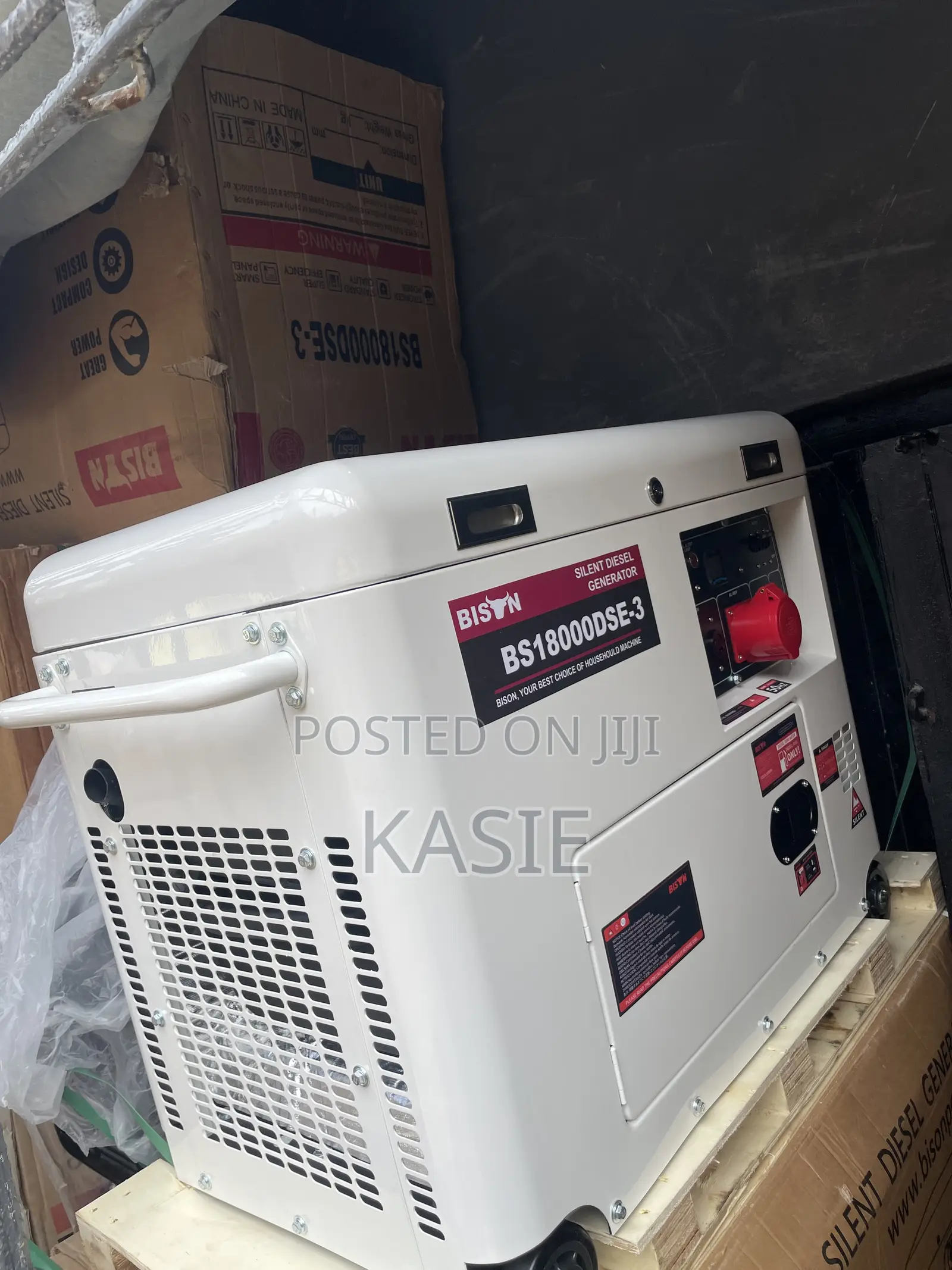 Bs18000dse-3 12.5kva Original Bison Diesel Soundproof Generator