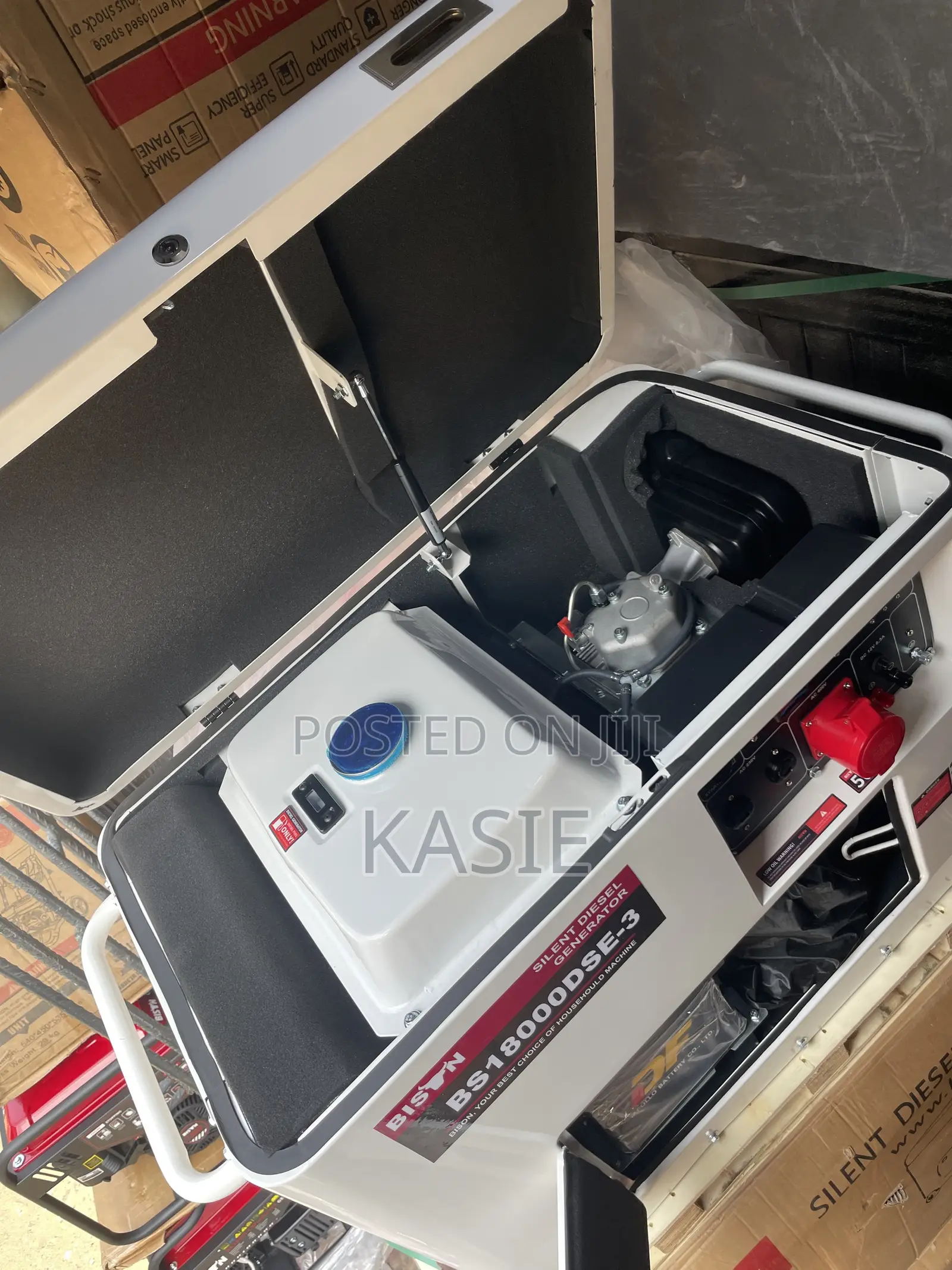 Bs18000dse-3 12.5kva Original Bison Diesel Soundproof Generator