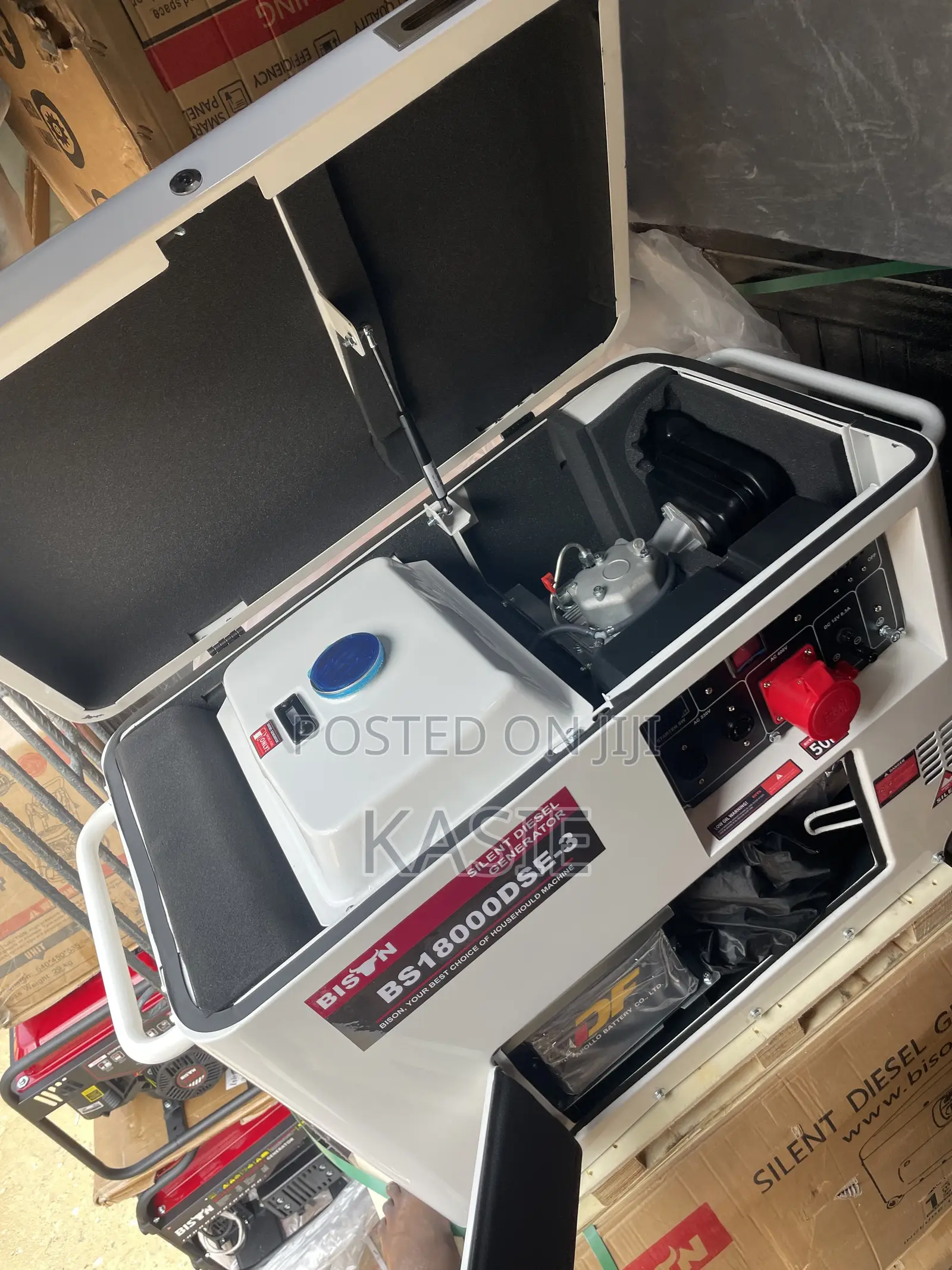 Bs18000dse-3 12.5kva Original Bison Diesel Soundproof Generator